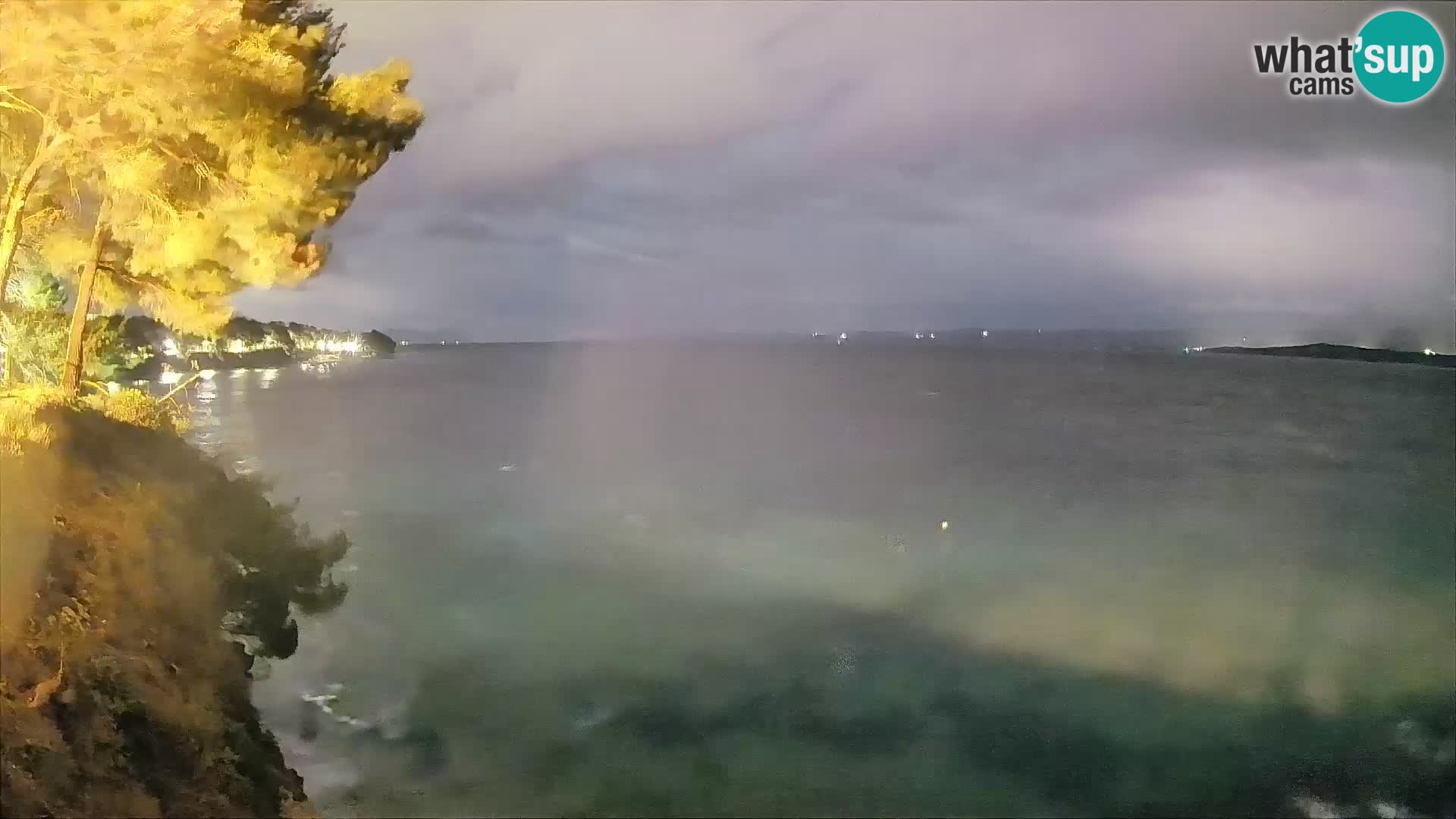 Webcam Strand Potočine Bol – Liveblick auf Borak Beach, Insel Brač