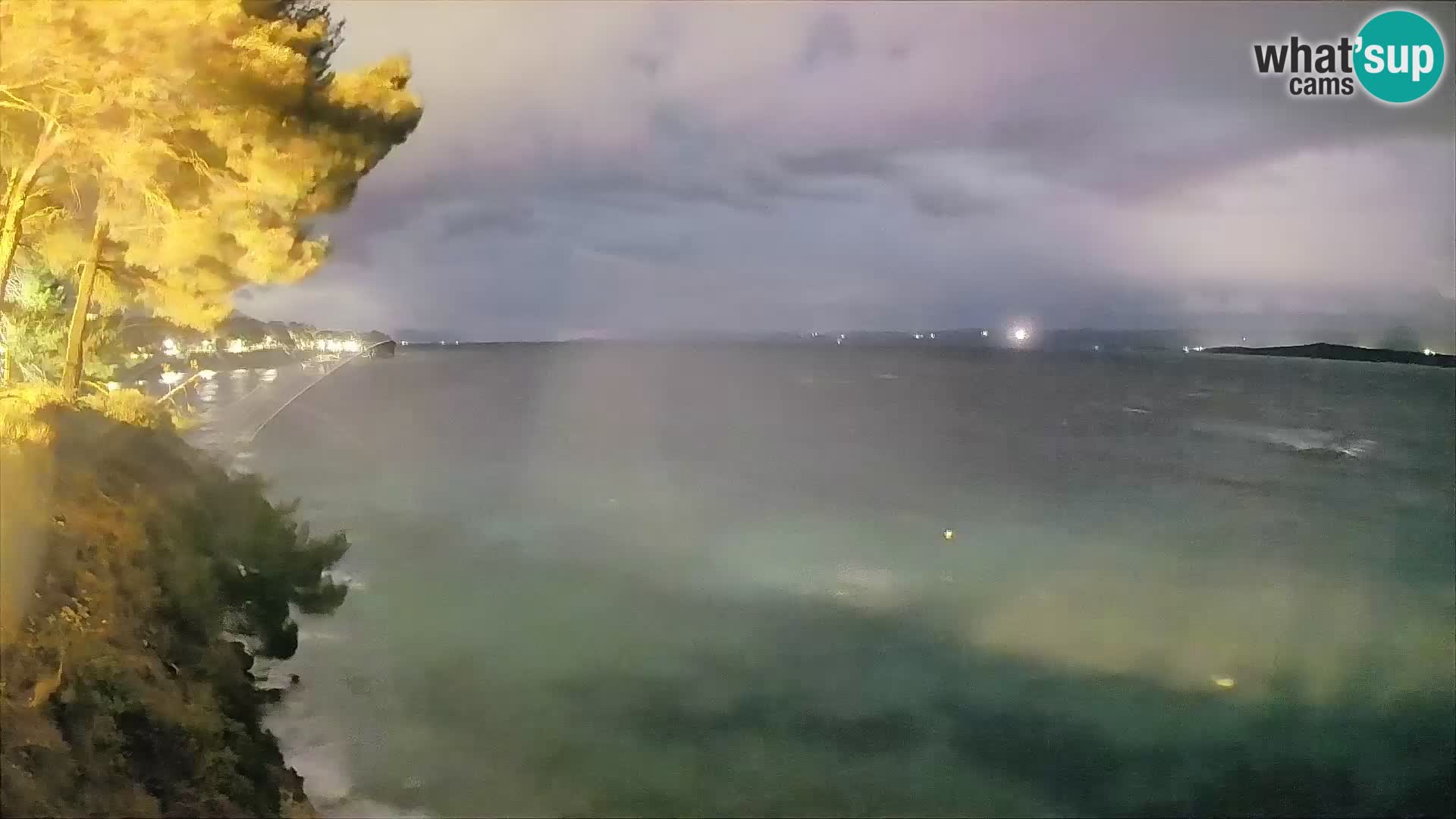 Webcam Strand Potočine Bol – Liveblick auf Borak Beach, Insel Brač