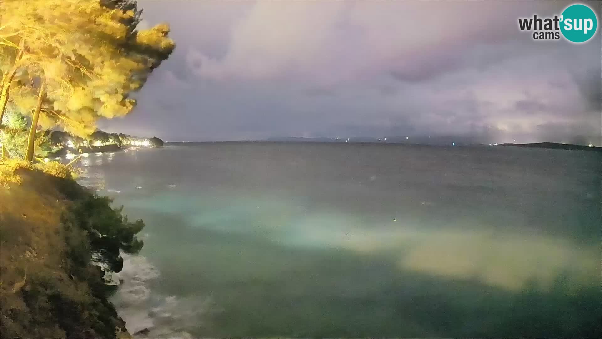 Webcam Potočine Beach Bol – Live View of Borak Beach, Brač Island