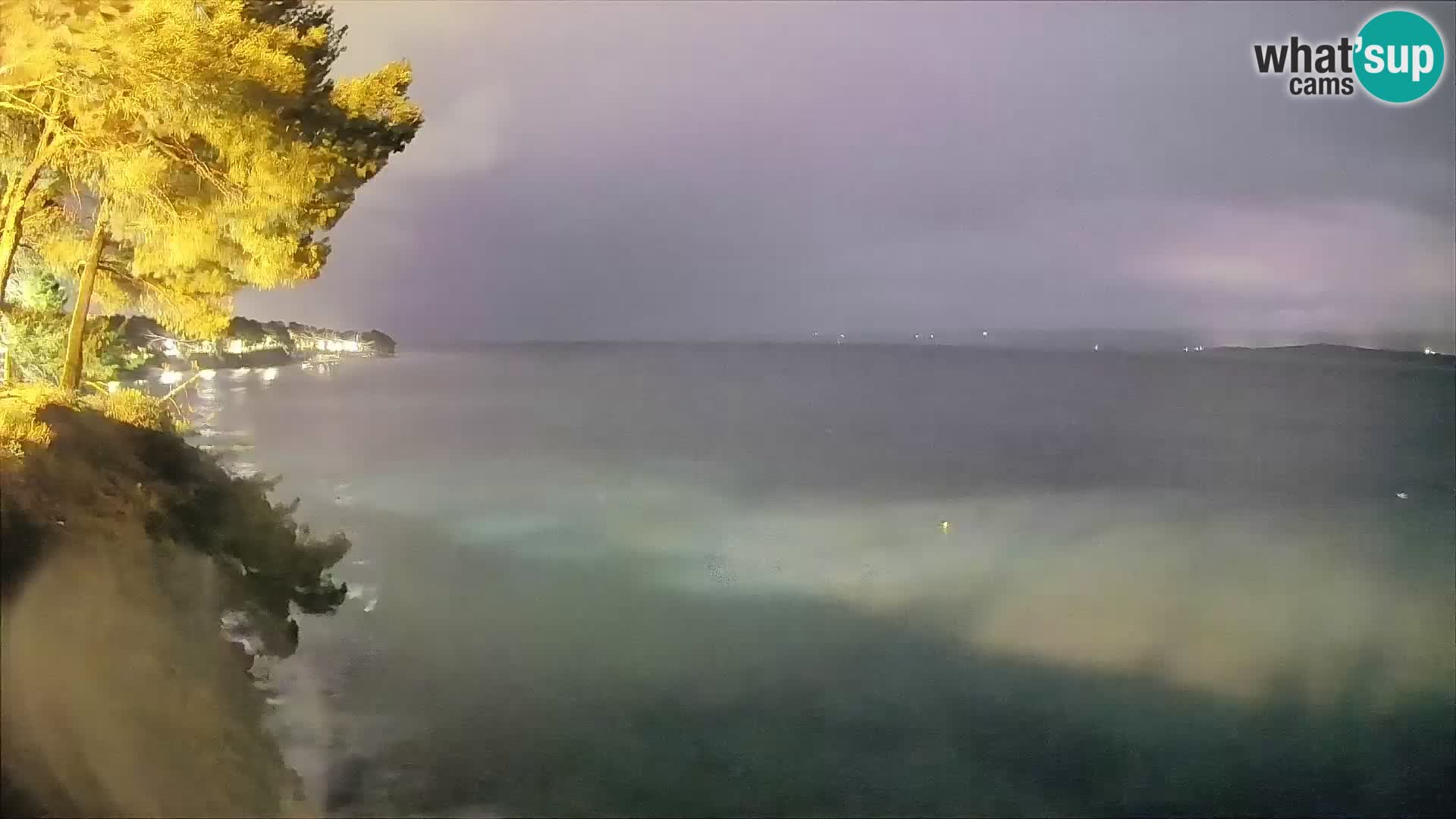 Webcam Potočine Beach Bol – Live View of Borak Beach, Brač Island