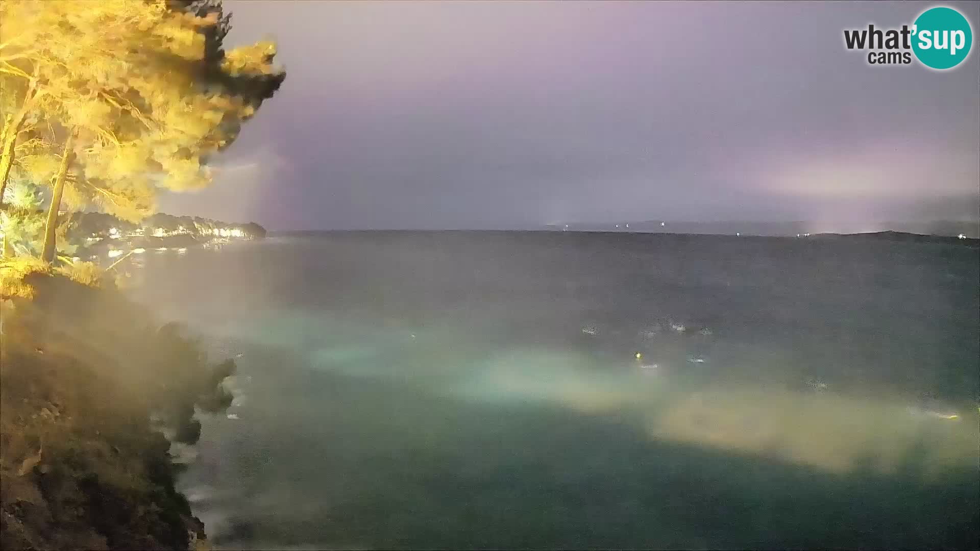 Webcam Potočine Beach Bol – Live View of Borak Beach, Brač Island