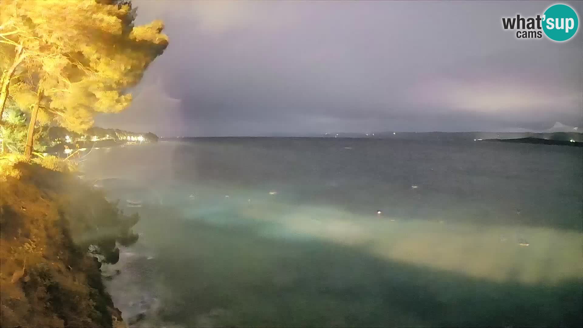 Webcam Strand Potočine Bol – Liveblick auf Borak Beach, Insel Brač