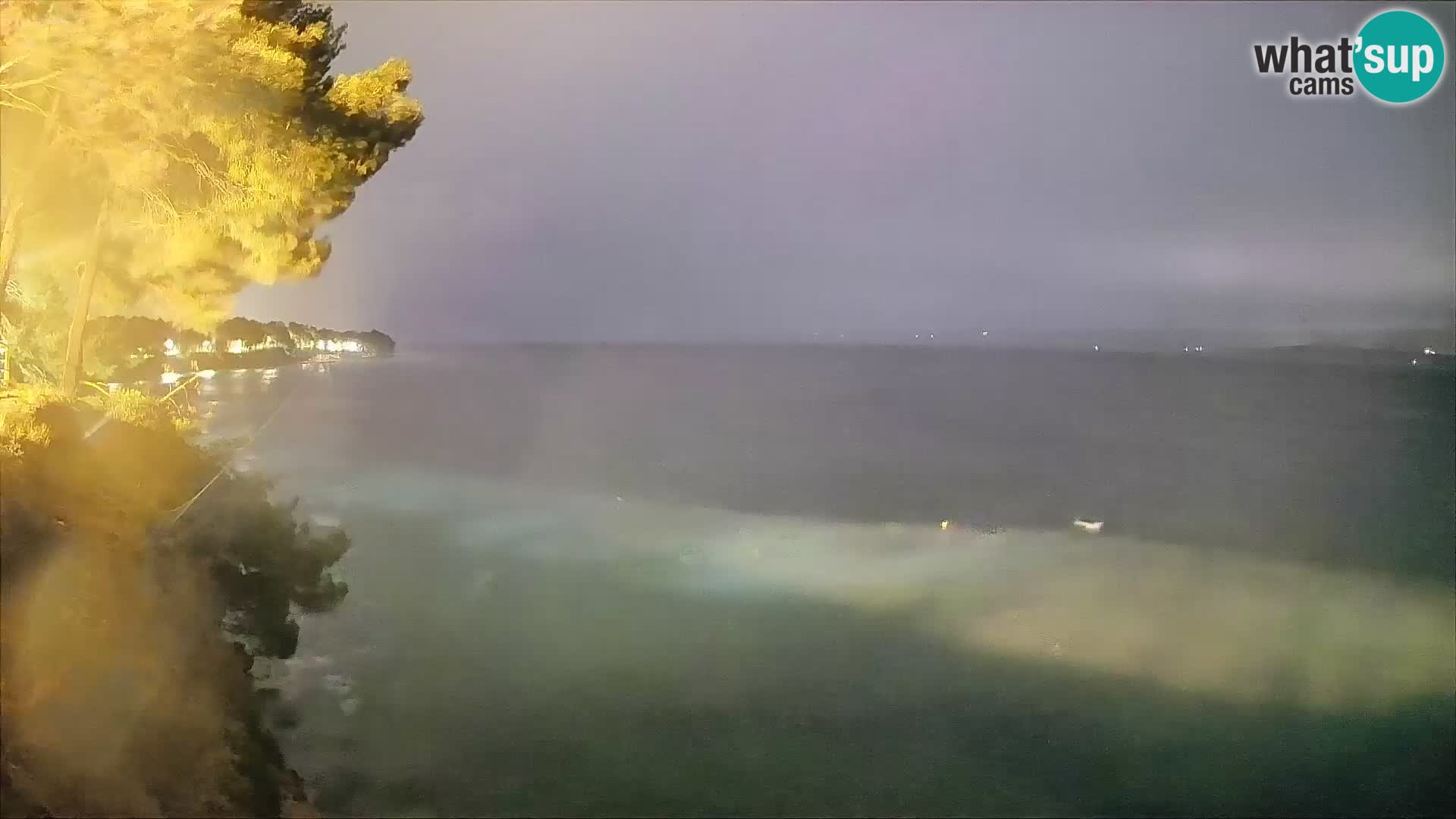 Webcam Potočine Beach Bol – Live View of Borak Beach, Brač Island
