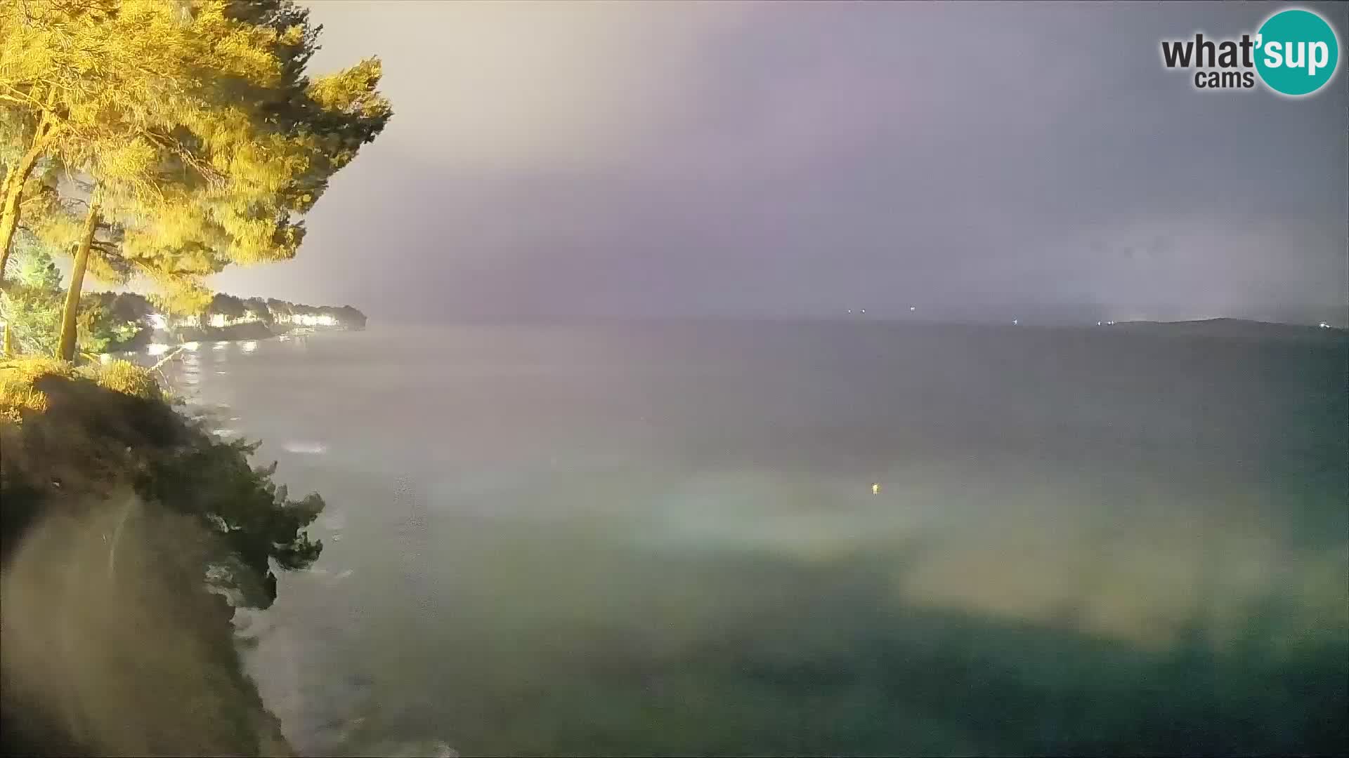 Webcam Potočine Beach Bol – Live View of Borak Beach, Brač Island