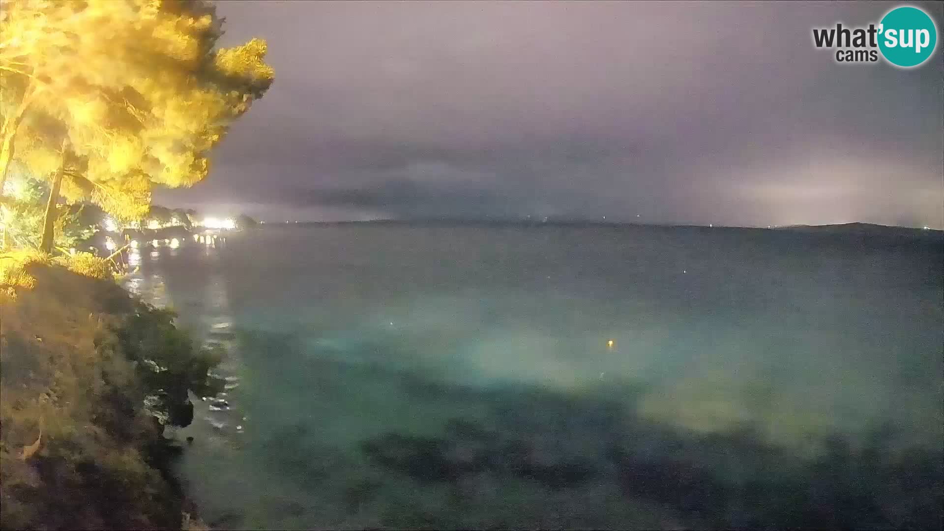 Webcam Playa Potočine Bol – Vista en vivo de Borak Beach, Isla de Brač