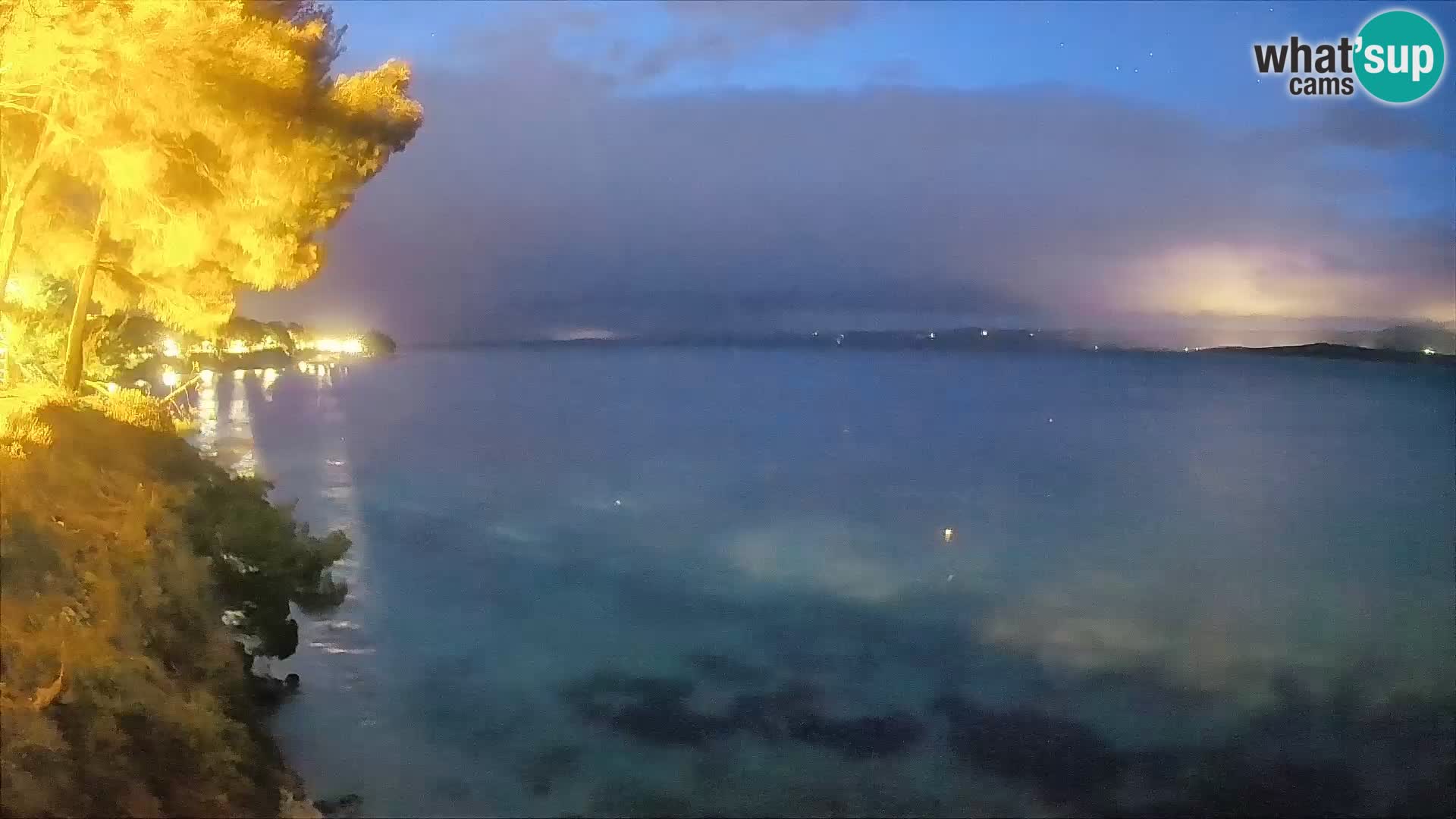 Webcam Potočine Beach Bol – Live View of Borak Beach, Brač Island