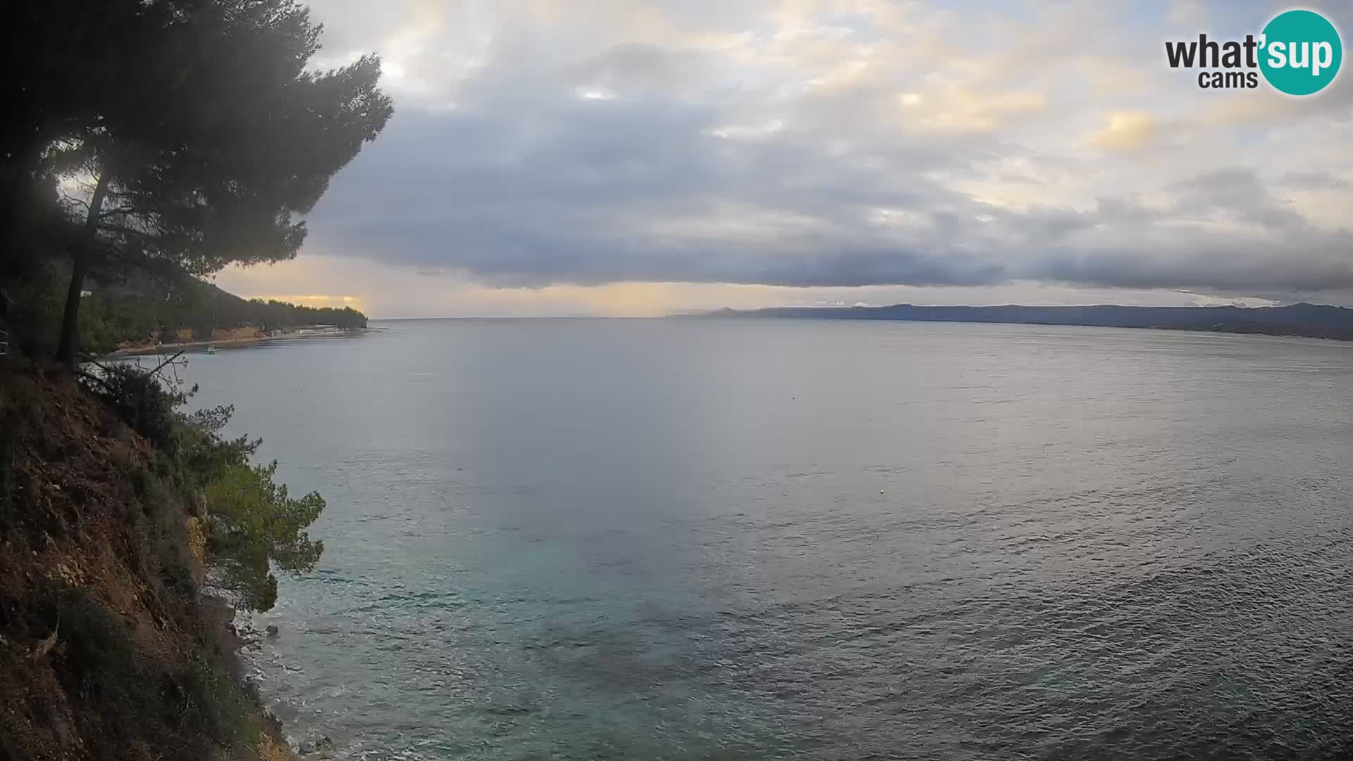 Webcam Spiaggia Potočine Bol – Vista live sulla spiaggia Borak, Isola di Brač