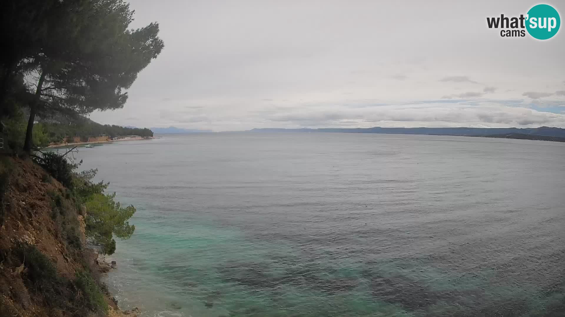 Webcam plage Potočine Bol – Vue en direct sur Borak Beach, île de Brač