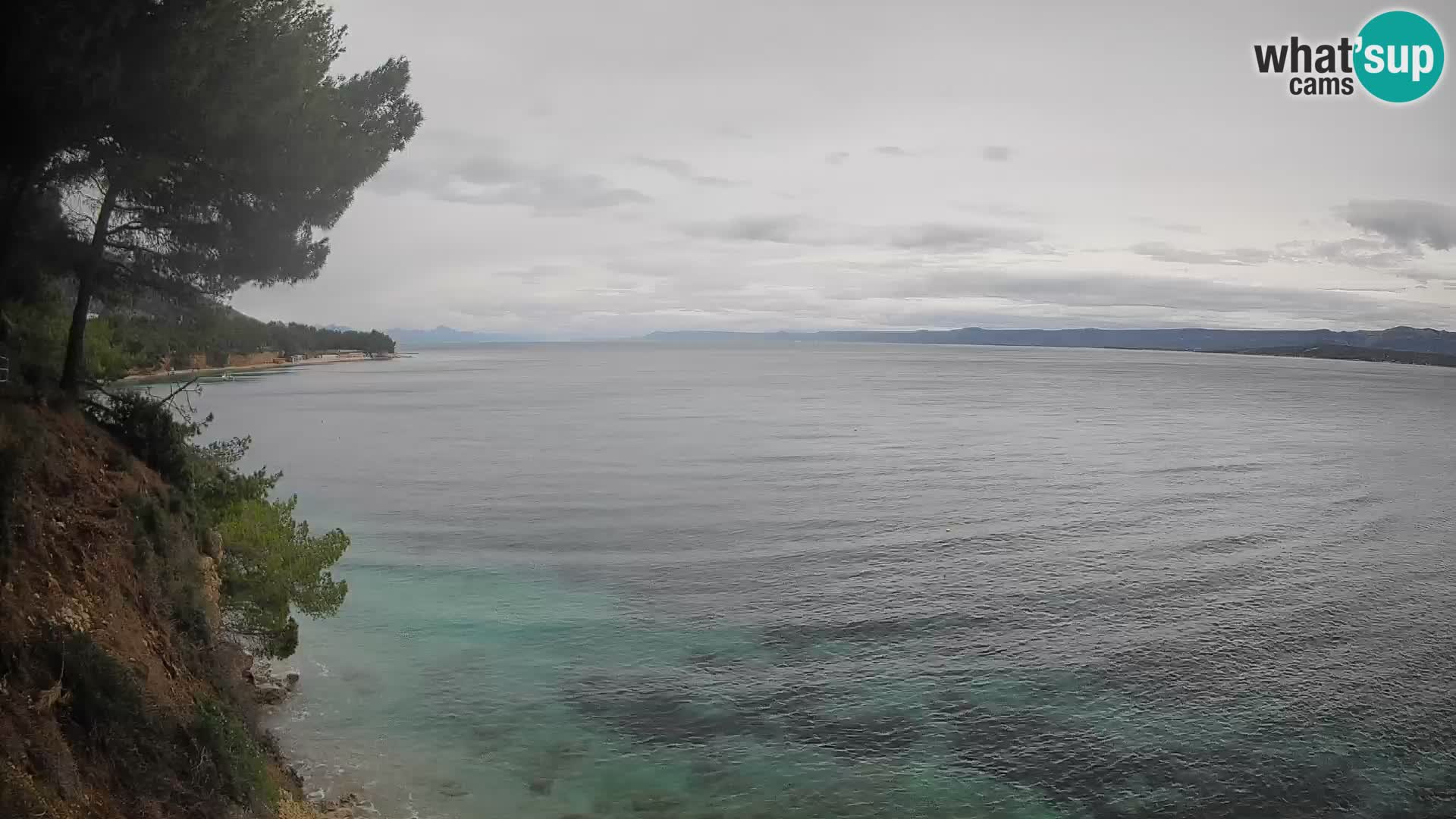Webcam Playa Potočine Bol – Vista en vivo de Borak Beach, Isla de Brač