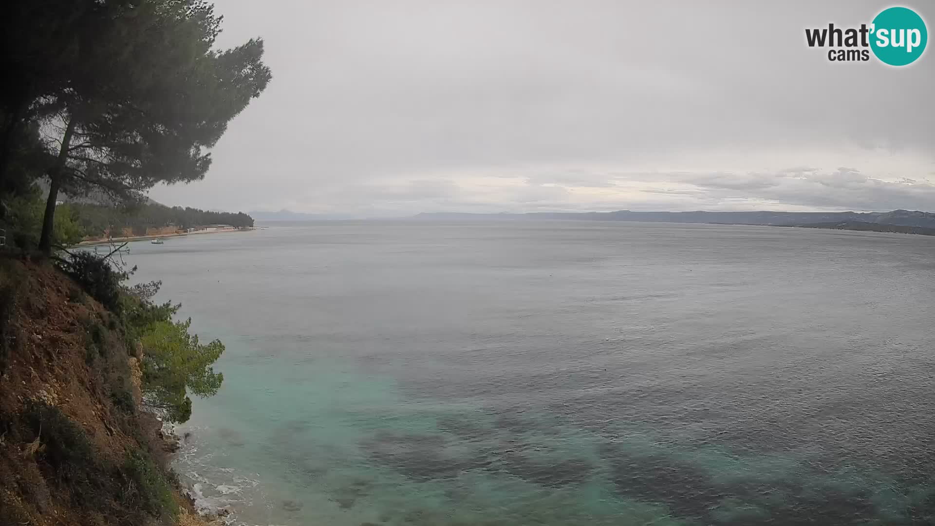 Webcam Strand Potočine Bol – Liveblick auf Borak Beach, Insel Brač
