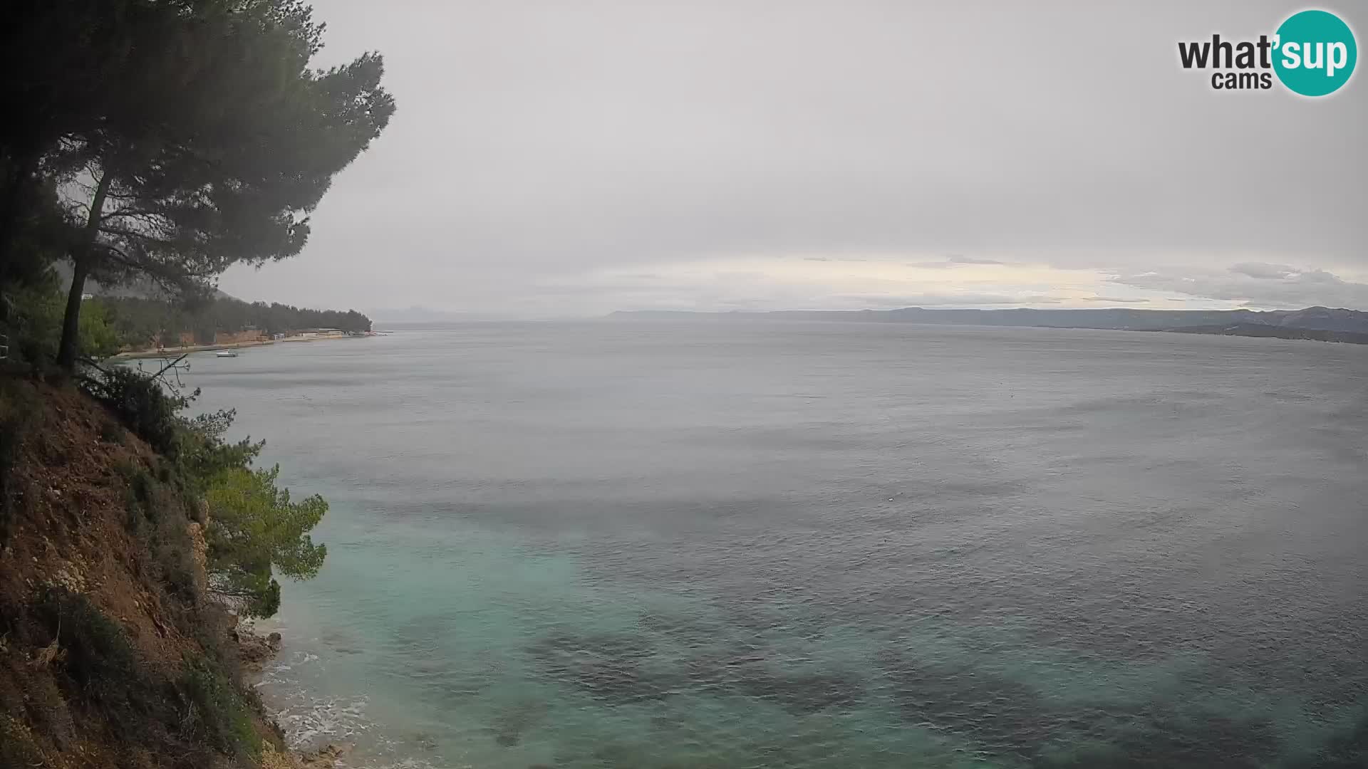Web kamera Potočine Bol – Pogled uživo na plažu Borak, otok Brač