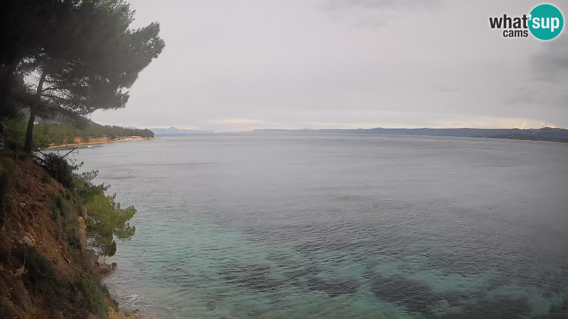 Webcam Playa Potočine Bol – Vista en vivo de Borak Beach, Isla de Brač