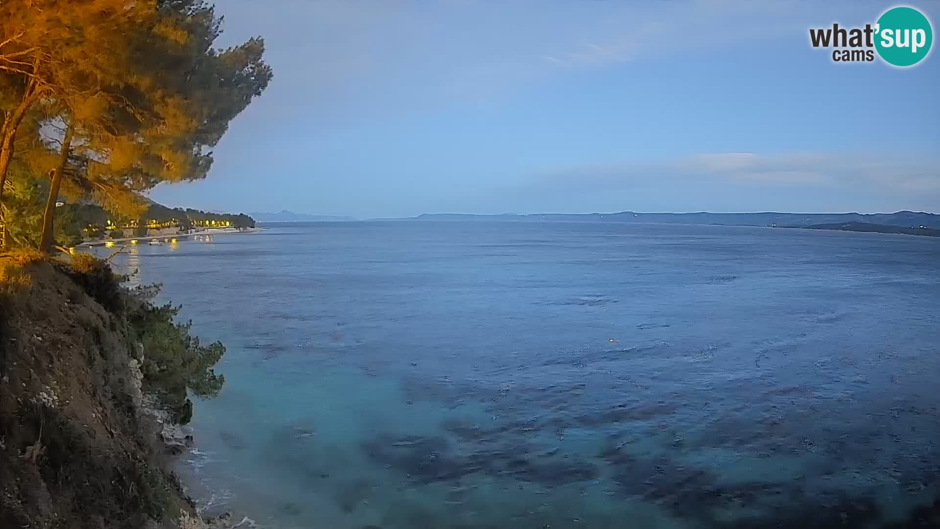 Webcam Strand Potočine Bol – Liveblick auf Borak Beach, Insel Brač