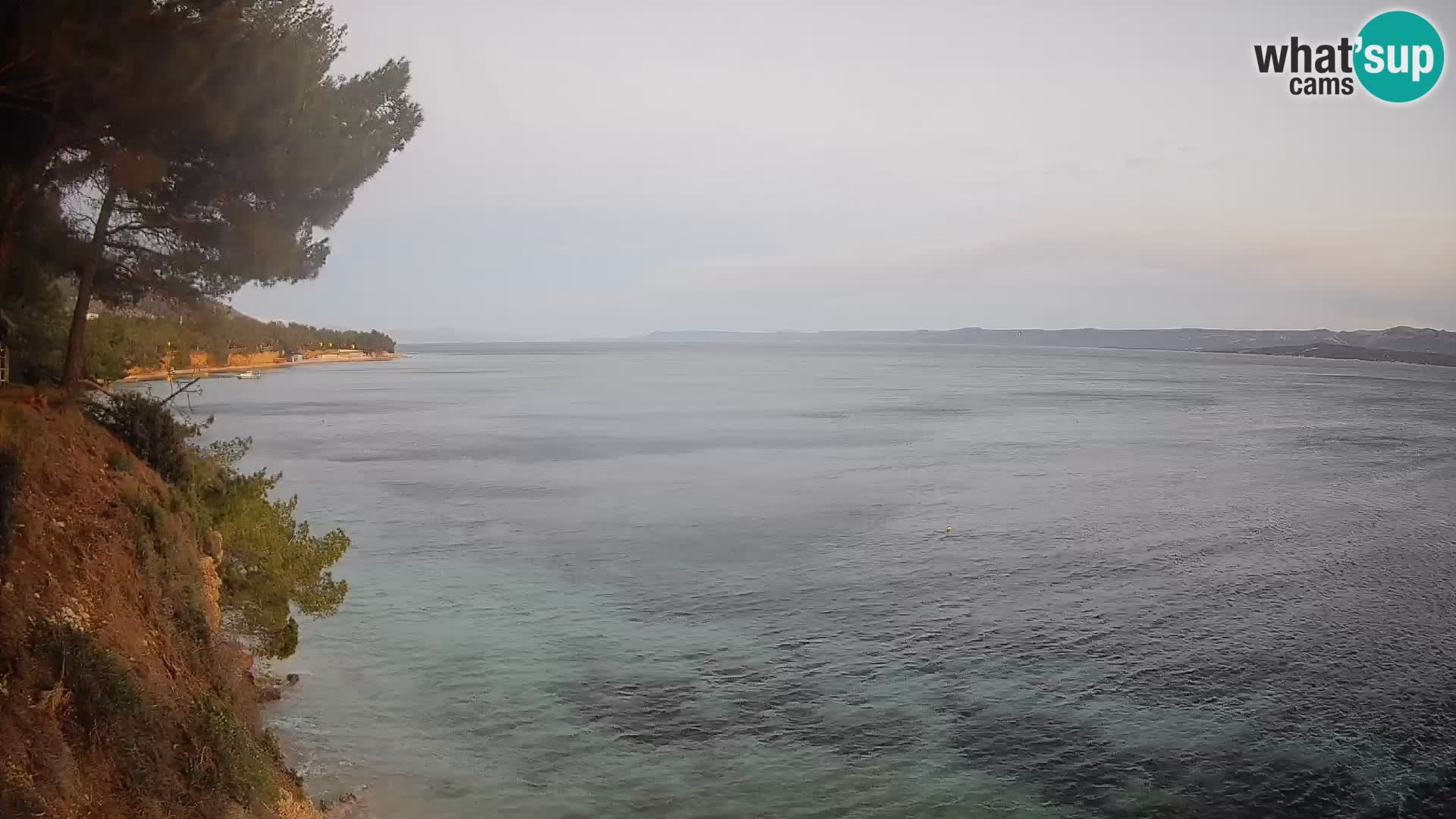 Webcam Strand Potočine Bol – Liveblick auf Borak Beach, Insel Brač