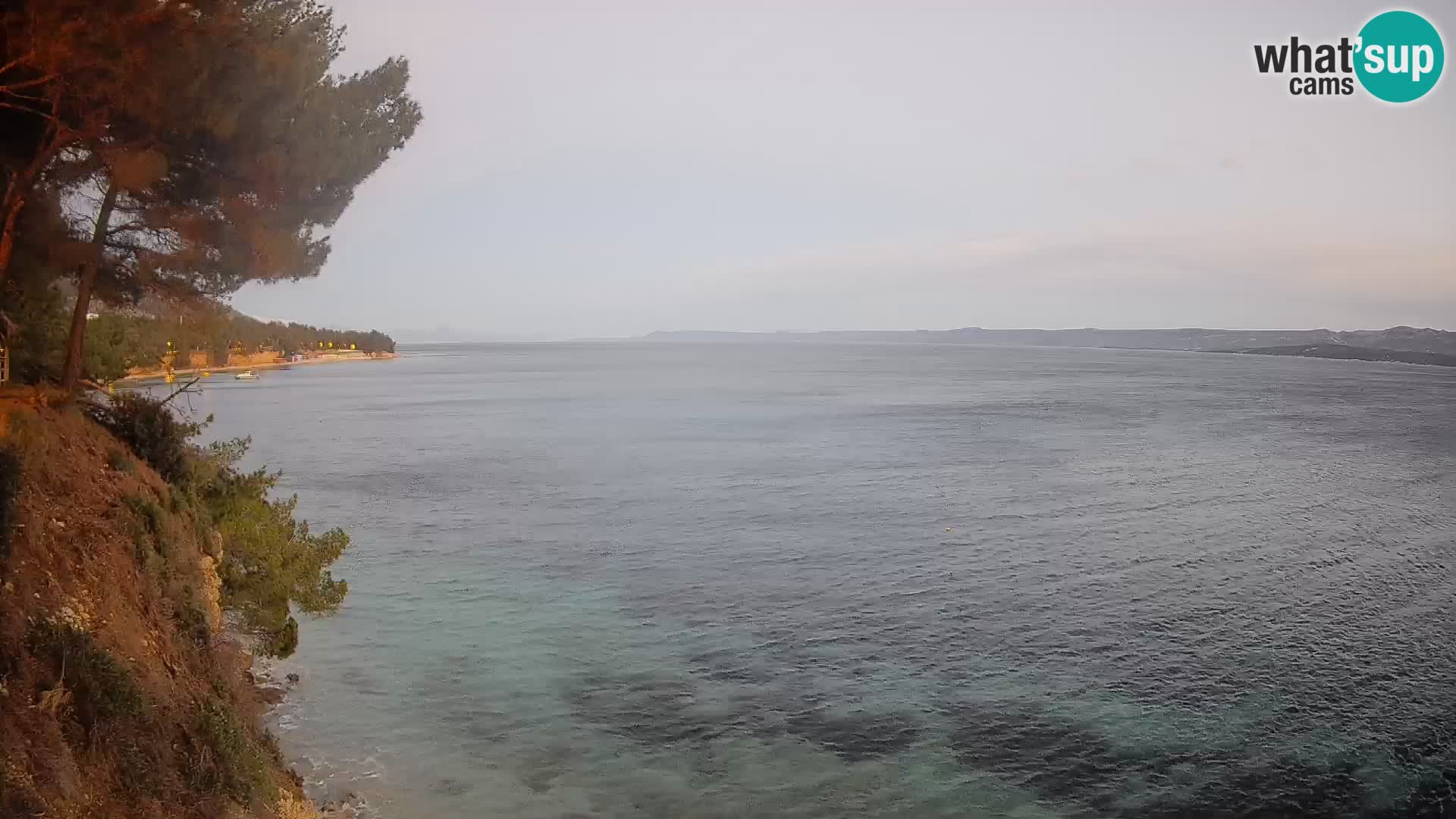 Webcam plage Potočine Bol – Vue en direct sur Borak Beach, île de Brač
