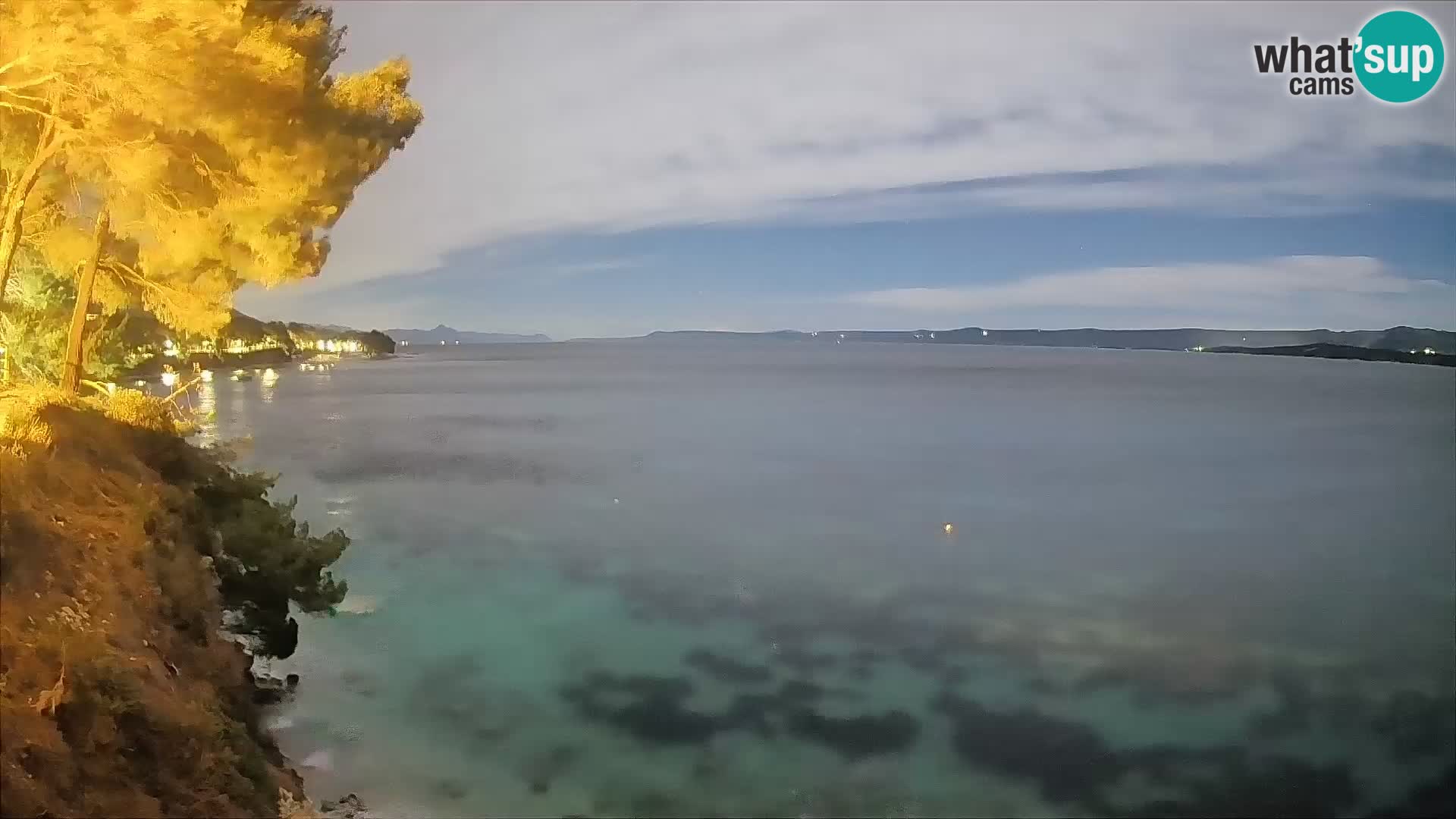 Webcam Potočine Beach Bol – Live View of Borak Beach, Brač Island