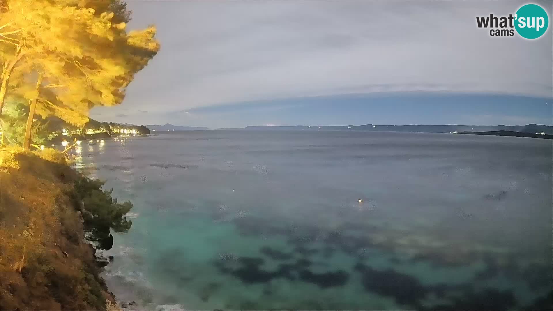 Webcam Playa Potočine Bol – Vista en vivo de Borak Beach, Isla de Brač