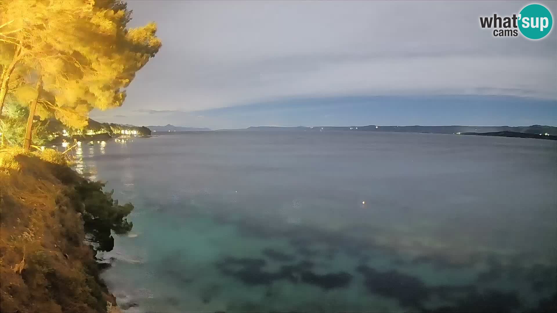 Webcam Strand Potočine Bol – Liveblick auf Borak Beach, Insel Brač