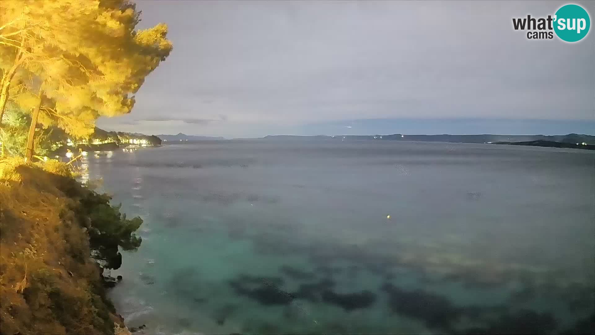 Webcam Playa Potočine Bol – Vista en vivo de Borak Beach, Isla de Brač