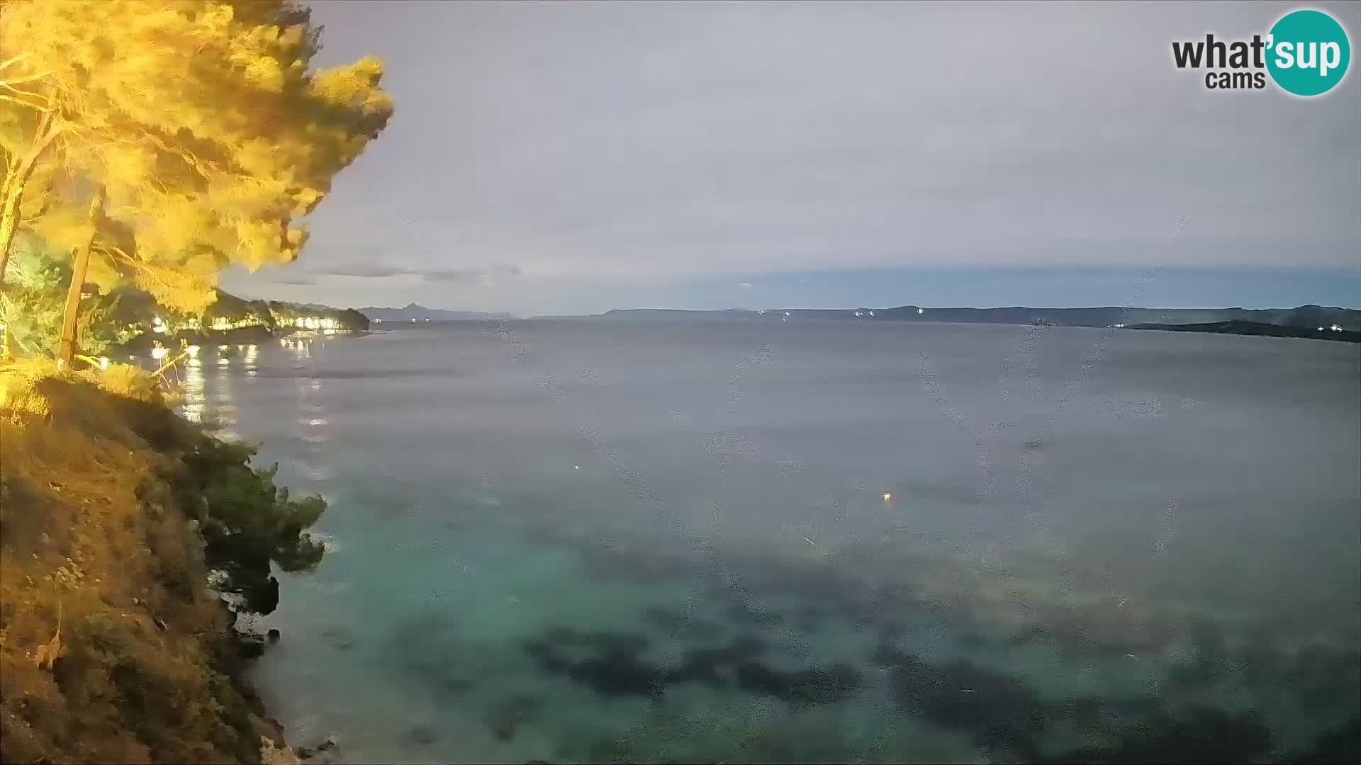 Webcam Playa Potočine Bol – Vista en vivo de Borak Beach, Isla de Brač