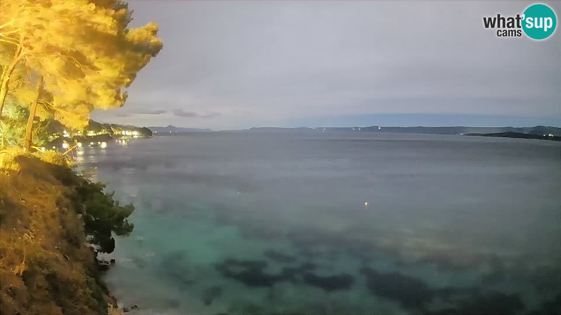 Webcam Playa Potočine Bol – Vista en vivo de Borak Beach, Isla de Brač
