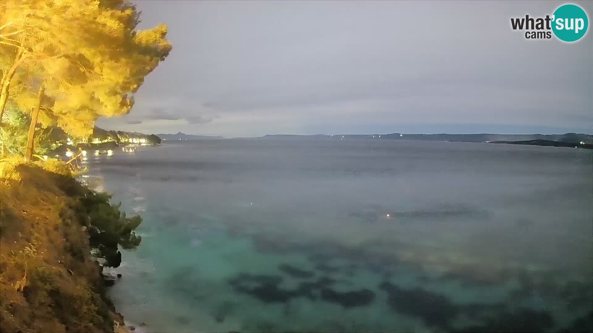 Webcam Playa Potočine Bol – Vista en vivo de Borak Beach, Isla de Brač