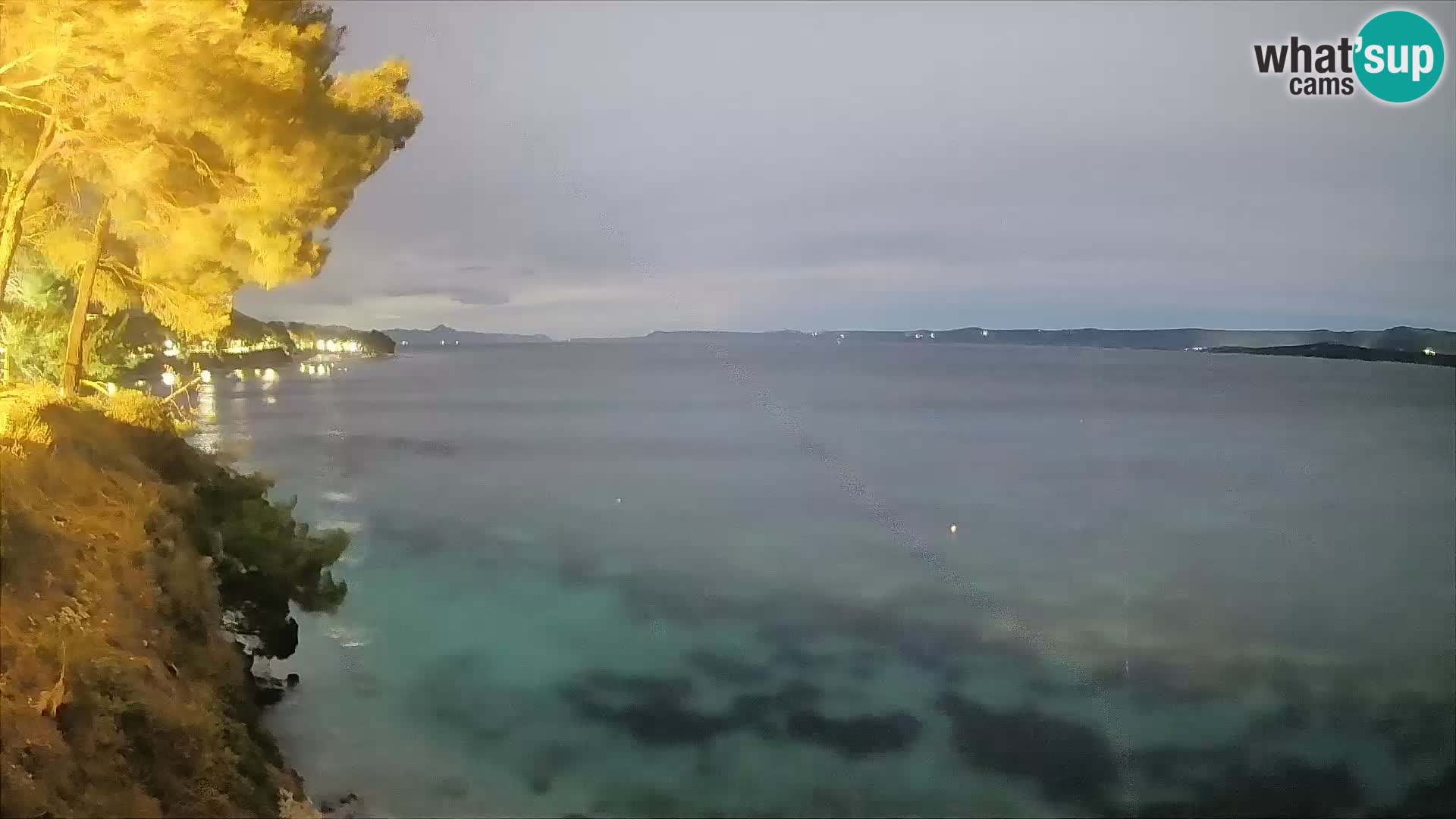 Webcam Strand Potočine Bol – Liveblick auf Borak Beach, Insel Brač