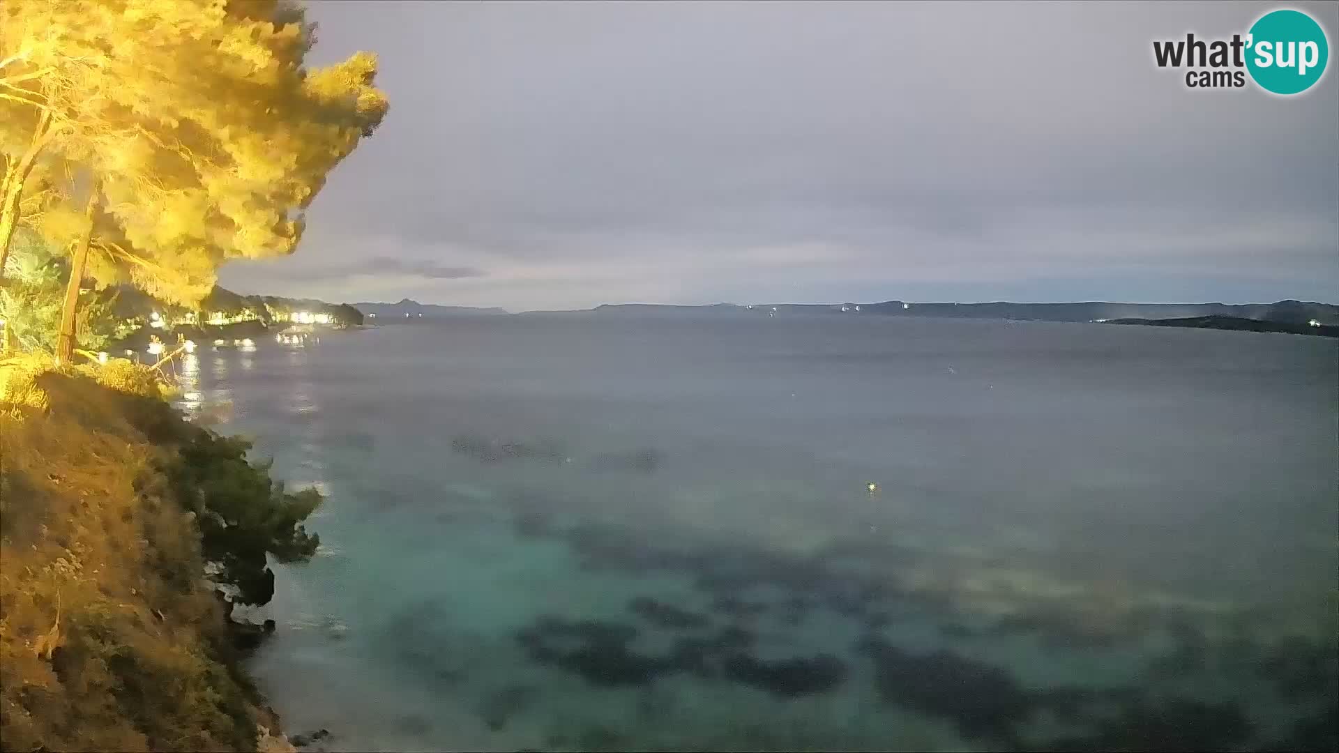 Webcam Strand Potočine Bol – Liveblick auf Borak Beach, Insel Brač