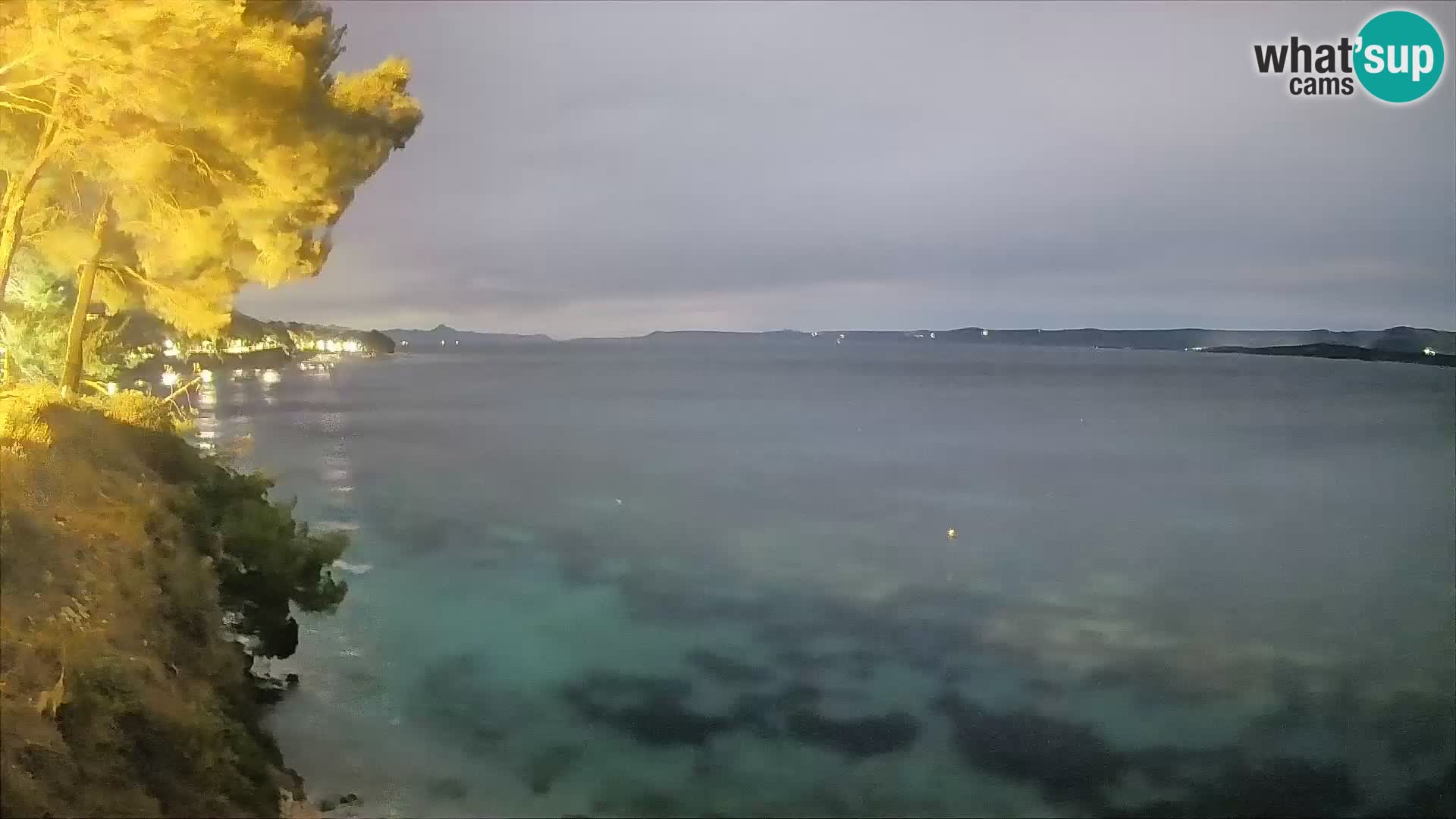 Webcam Playa Potočine Bol – Vista en vivo de Borak Beach, Isla de Brač