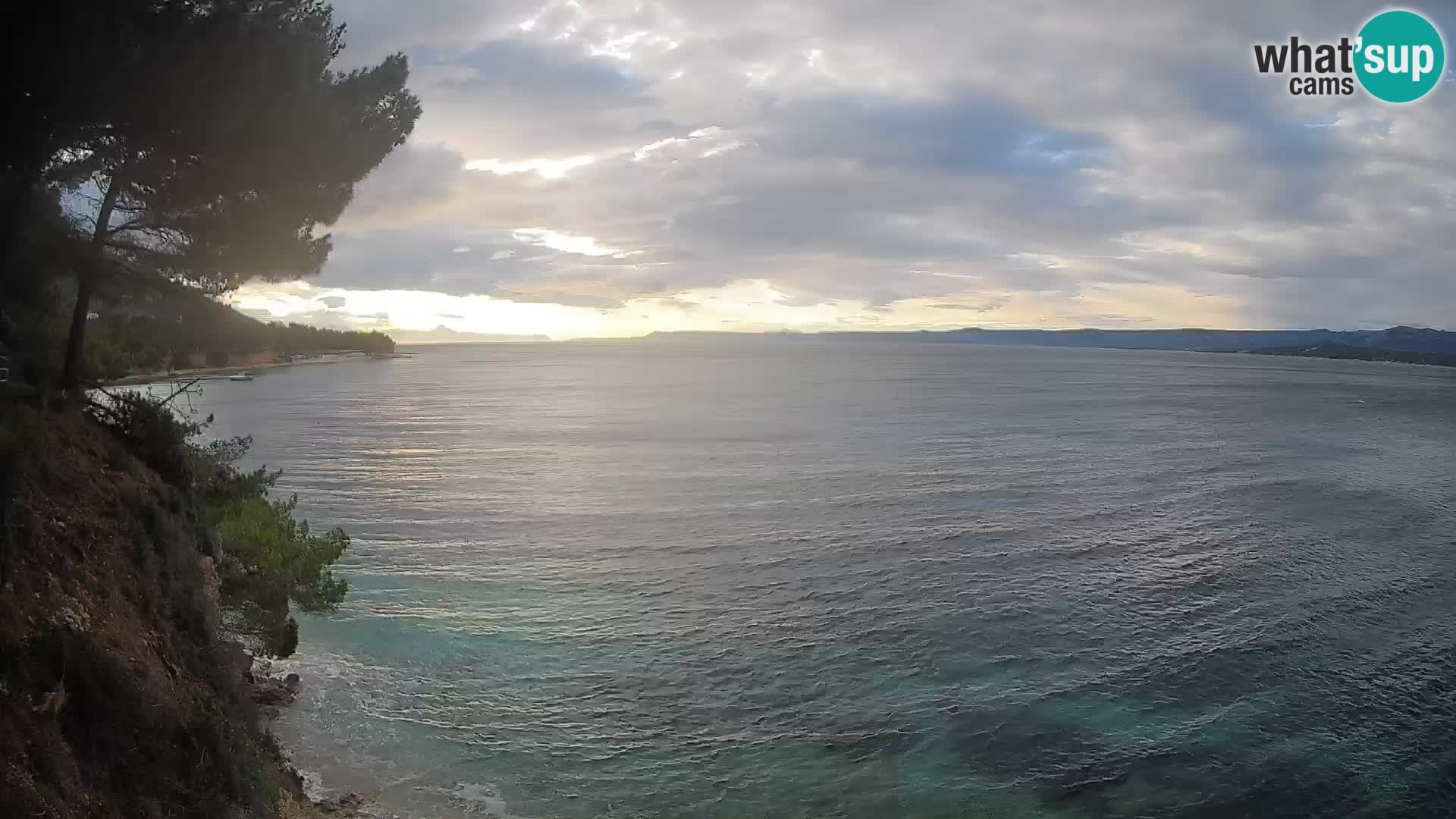 Webcam Potočine Beach Bol – Live View of Borak Beach, Brač Island