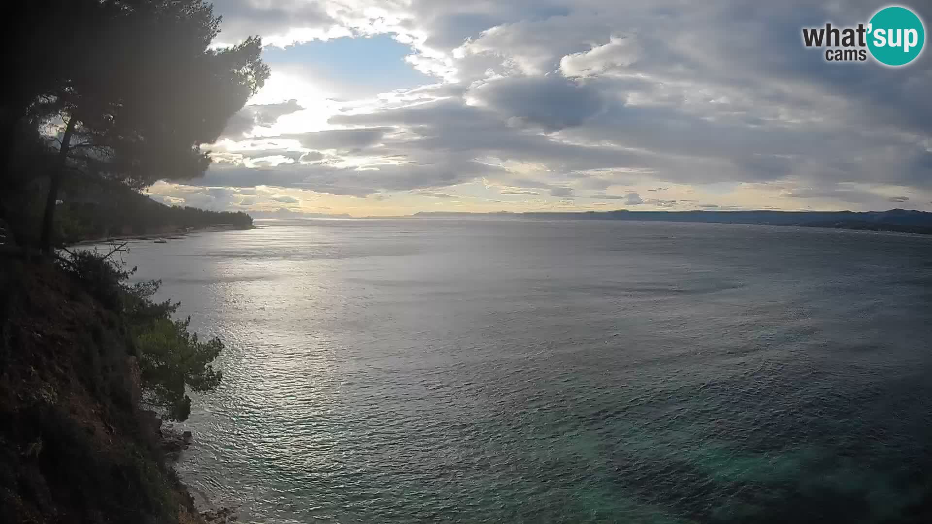 Webcam Potočine Beach Bol – Live View of Borak Beach, Brač Island
