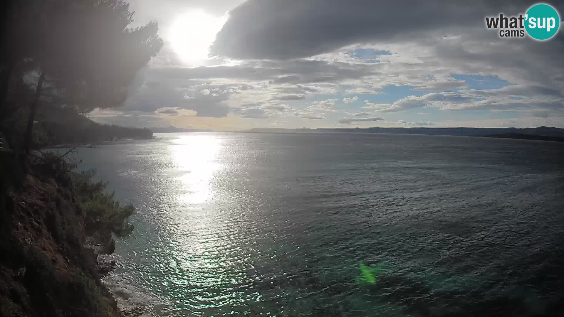 Webcam Potočine Beach Bol – Live View of Borak Beach, Brač Island