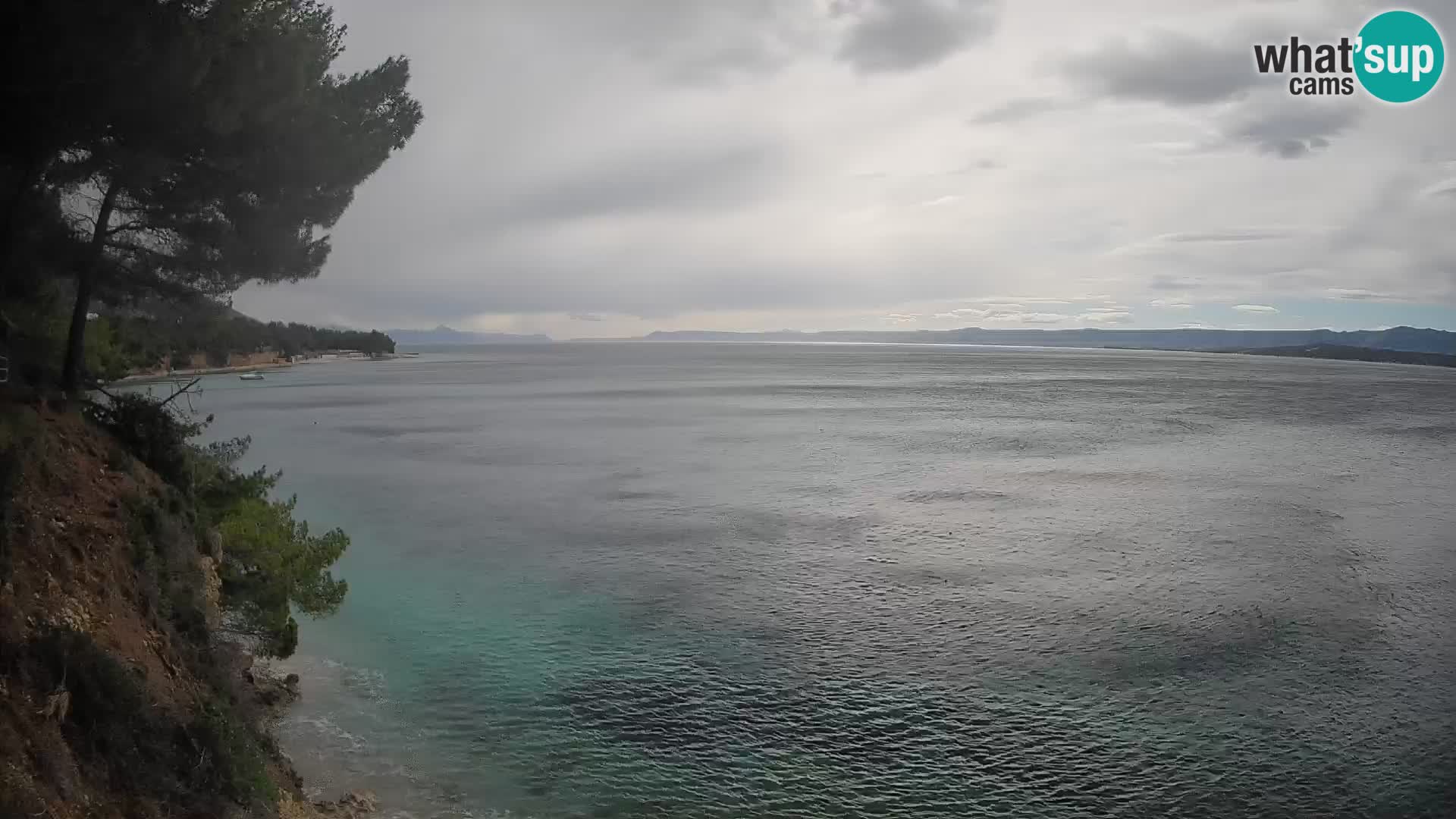 Webcam Potočine Beach Bol – Live View of Borak Beach, Brač Island