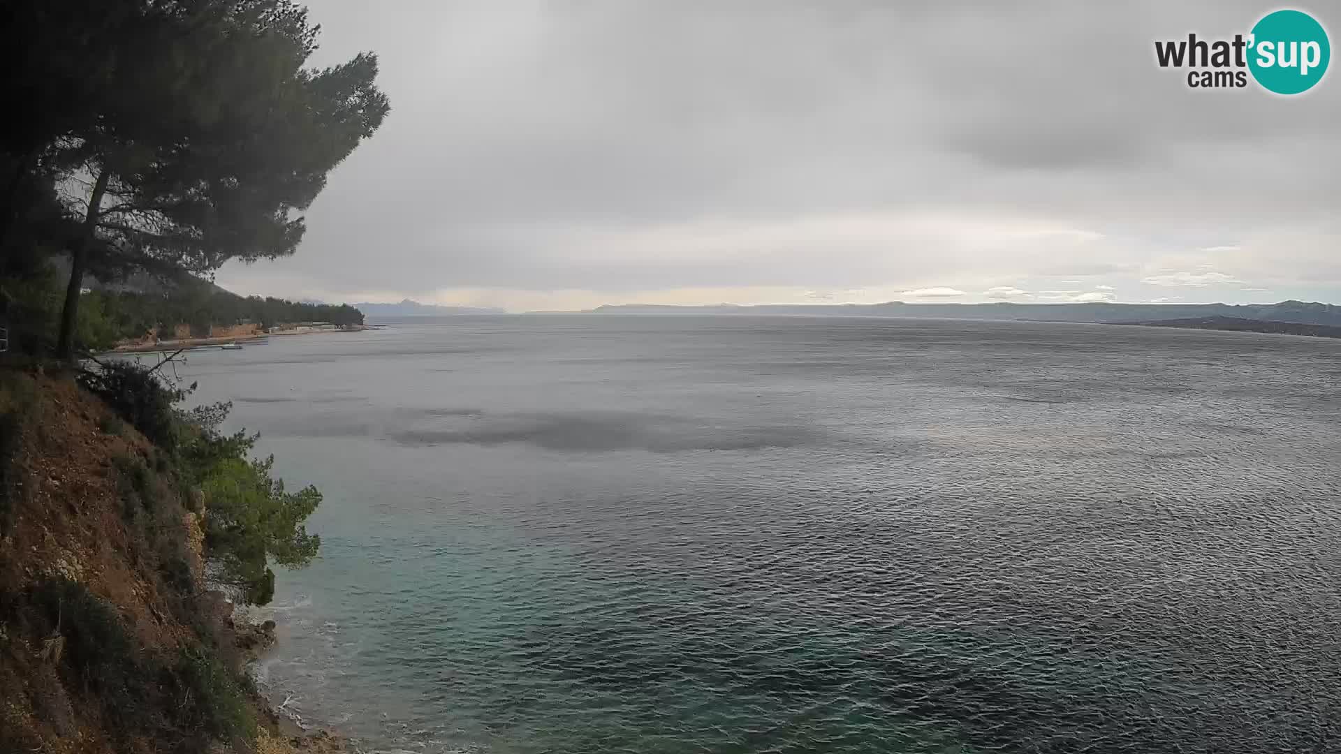 Webcam Potočine Beach Bol – Live View of Borak Beach, Brač Island