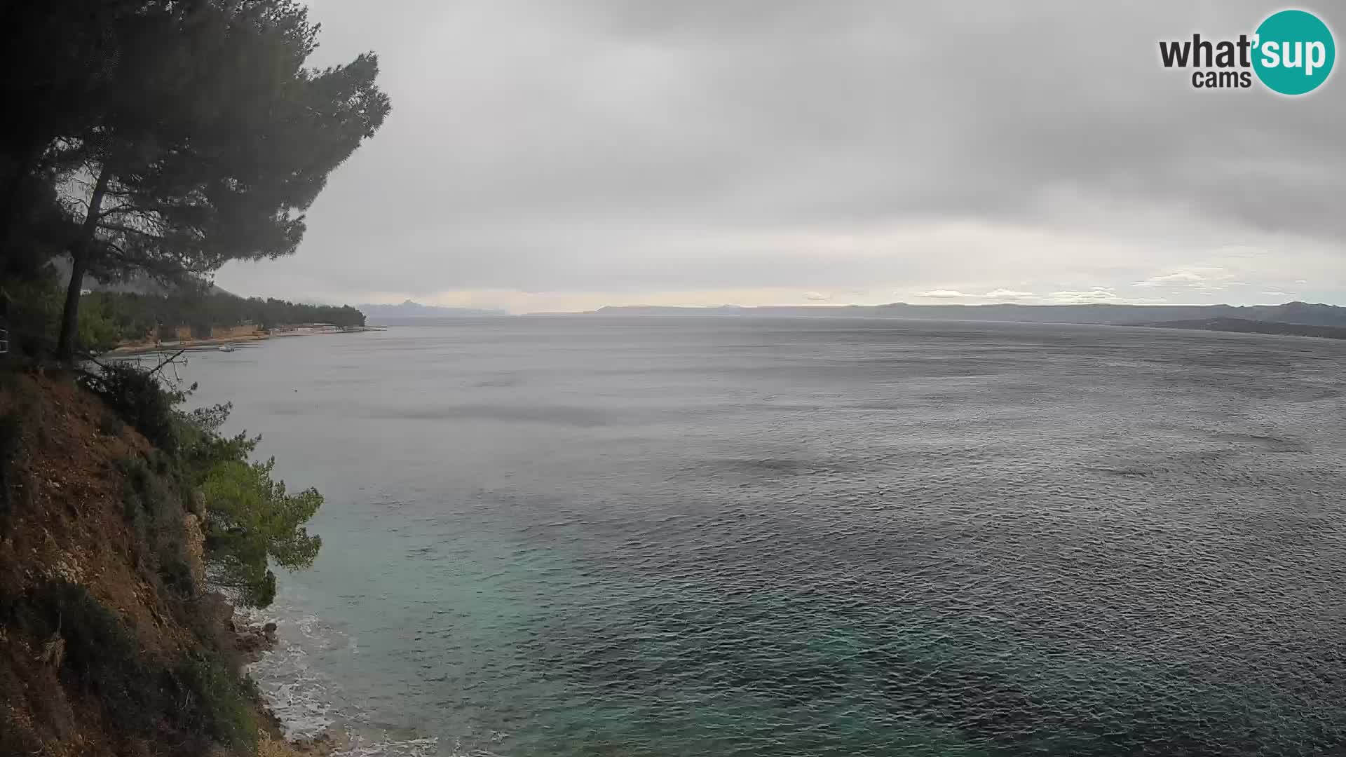 Webcam Potočine Beach Bol – Live View of Borak Beach, Brač Island