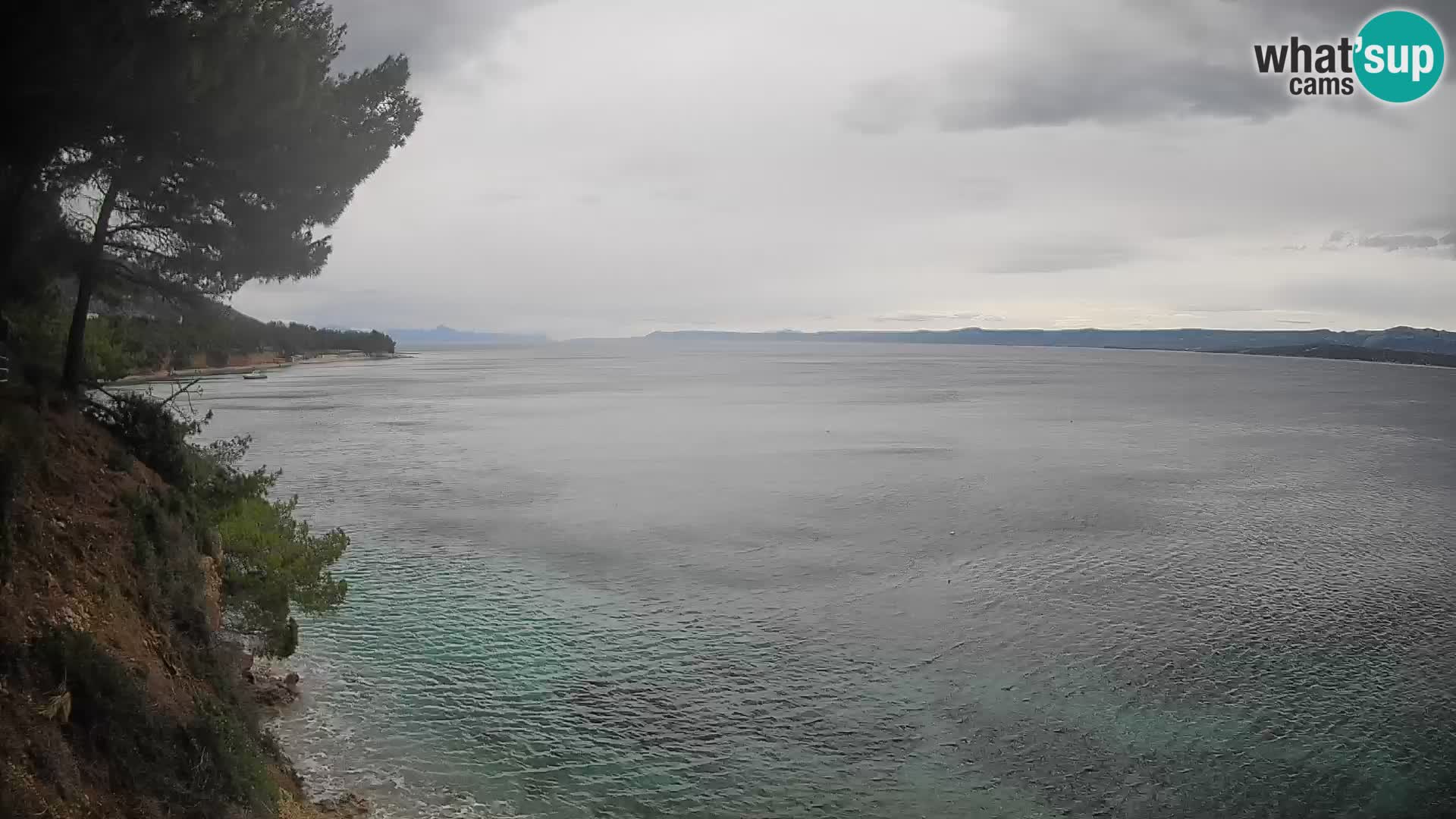 Webcam Potočine Beach Bol – Live View of Borak Beach, Brač Island