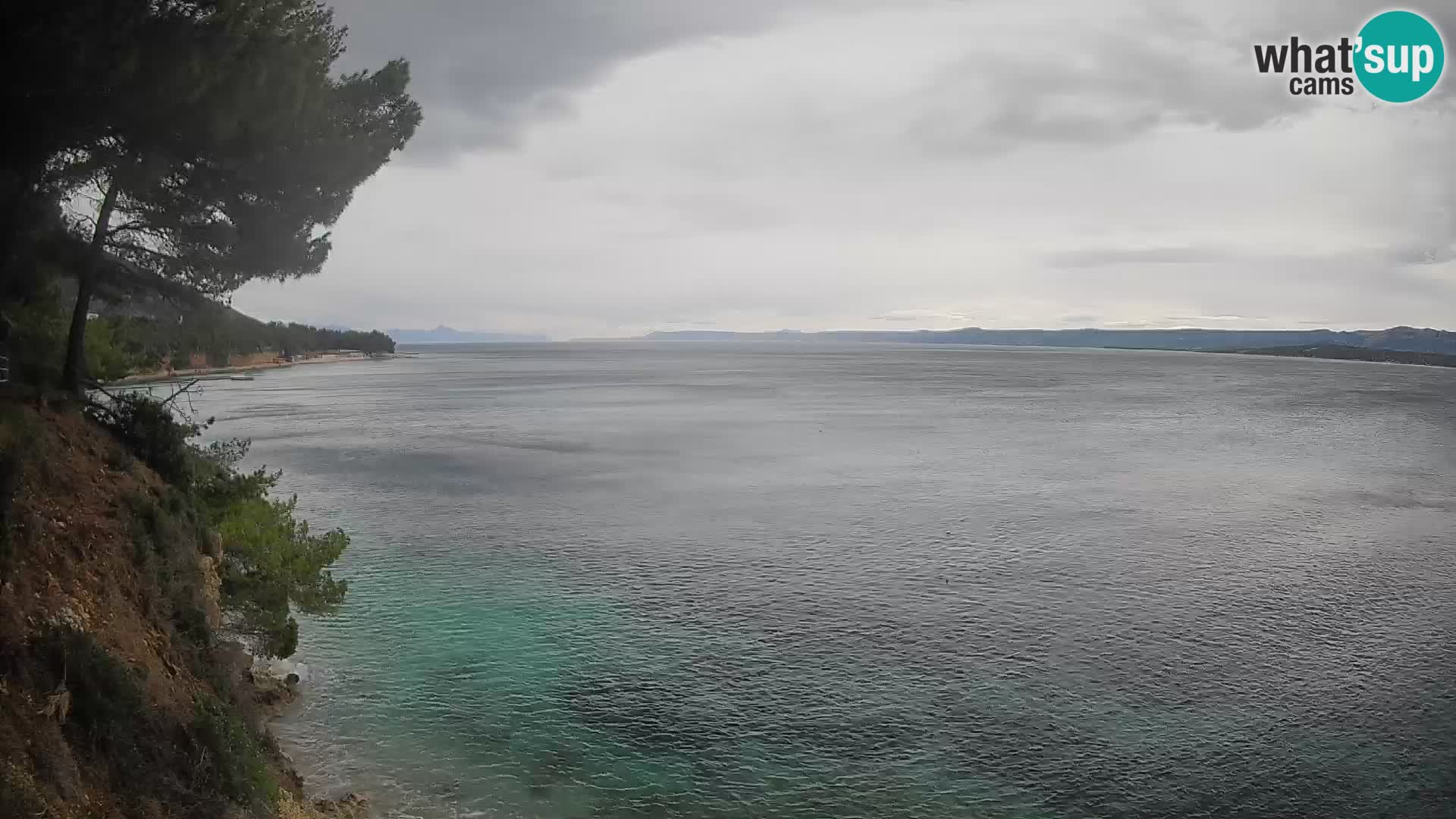 Webcam Playa Potočine Bol – Vista en vivo de Borak Beach, Isla de Brač