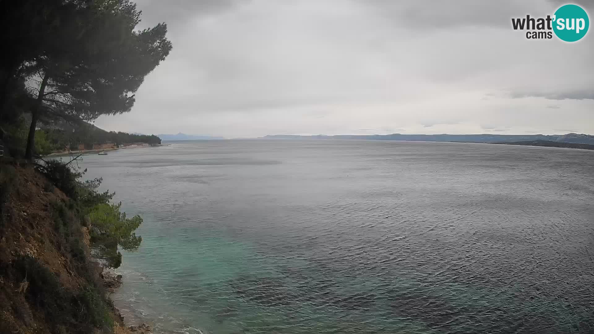 Webcam plage Potočine Bol – Vue en direct sur Borak Beach, île de Brač