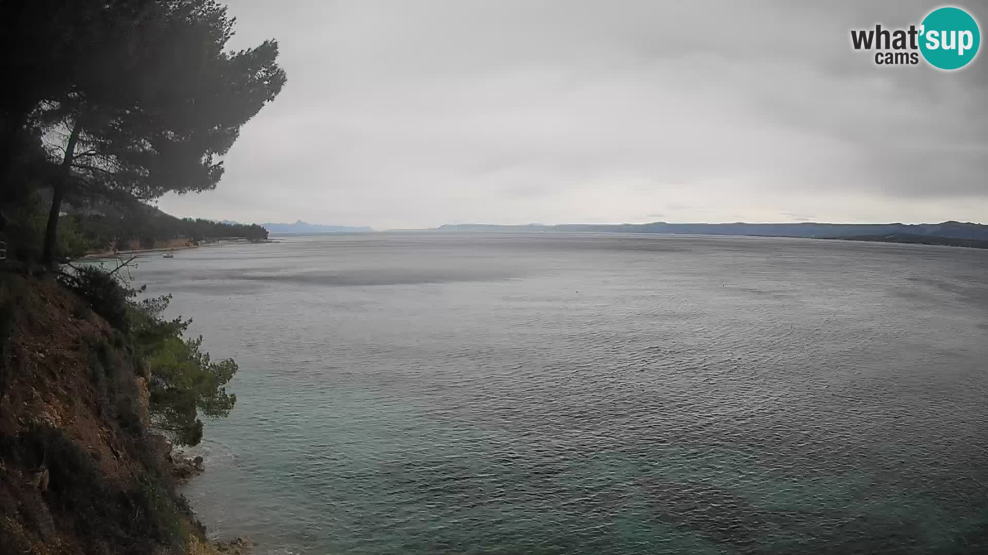 Webcam plage Potočine Bol – Vue en direct sur Borak Beach, île de Brač