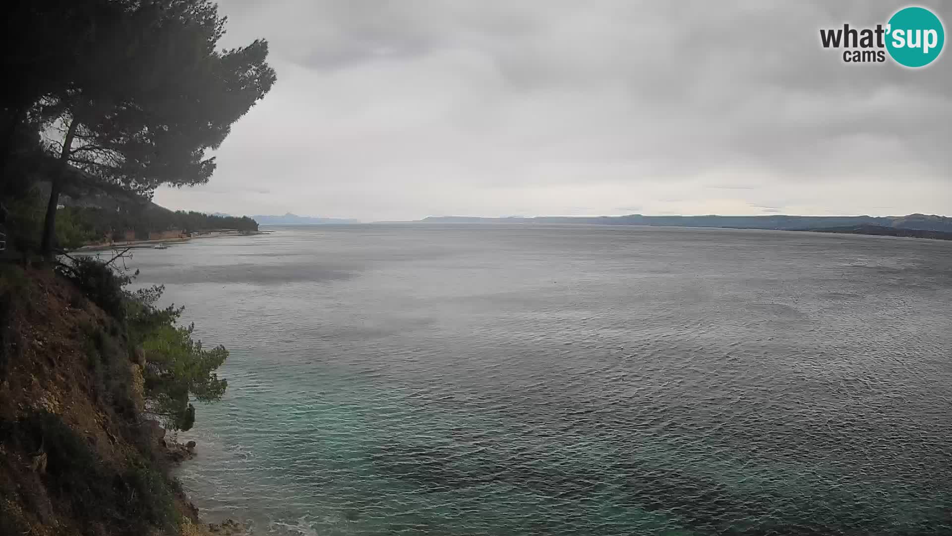 Webcam plage Potočine Bol – Vue en direct sur Borak Beach, île de Brač