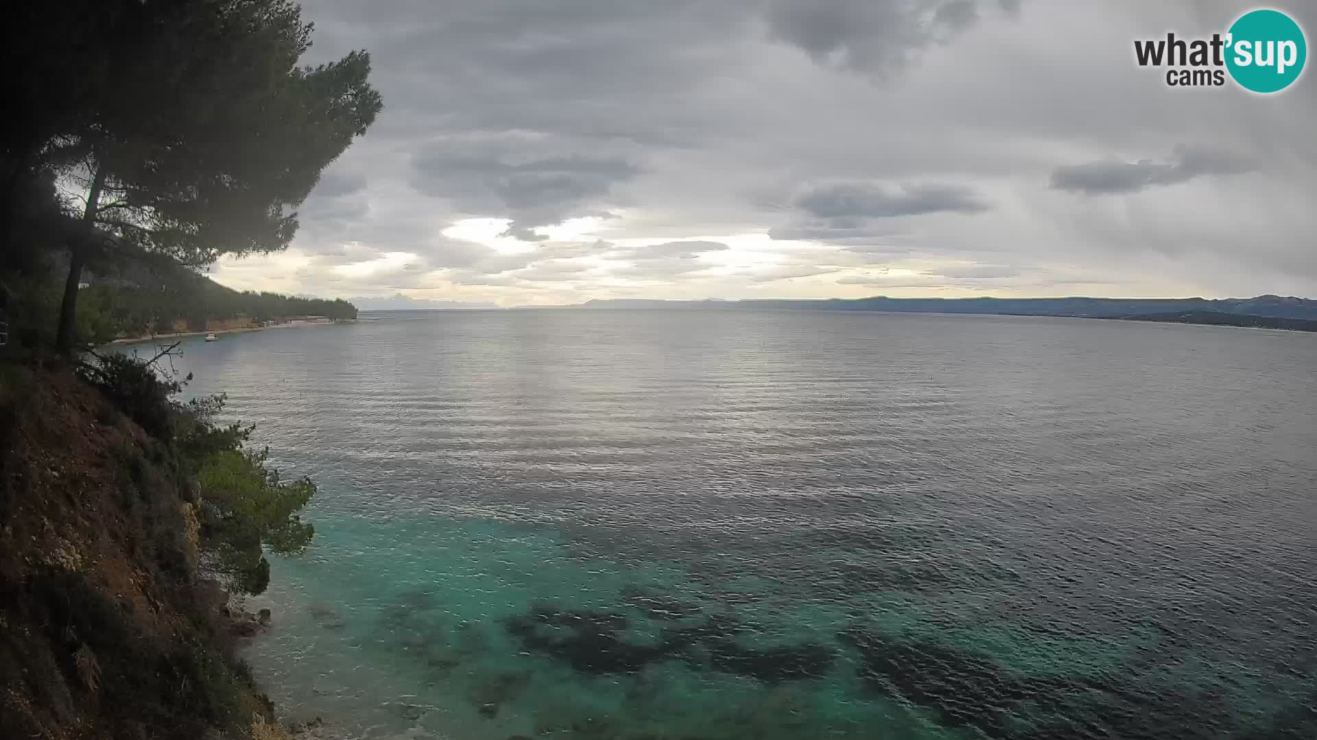 Webcam Strand Potočine Bol – Liveblick auf Borak Beach, Insel Brač