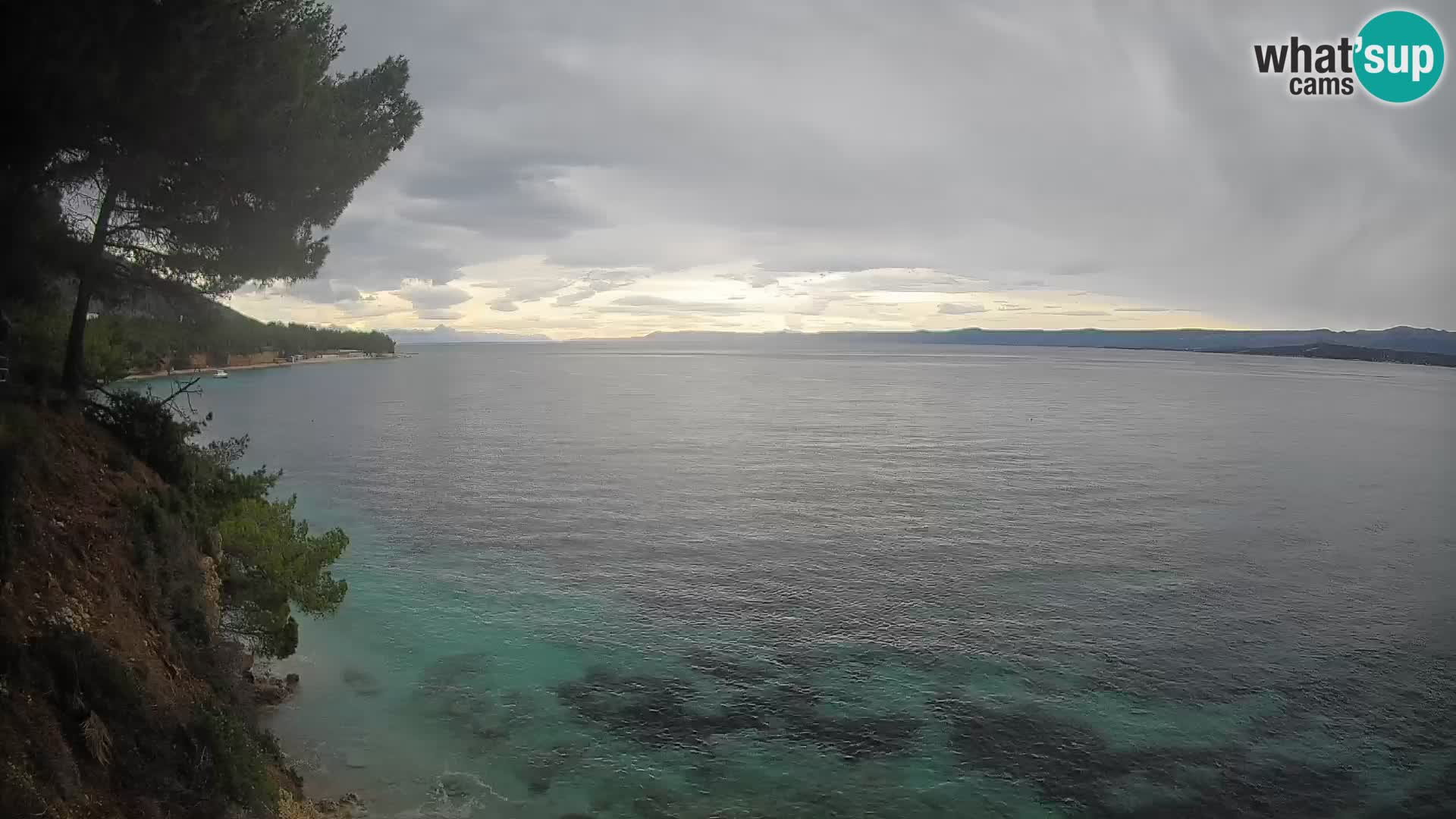 Webcam Playa Potočine Bol – Vista en vivo de Borak Beach, Isla de Brač