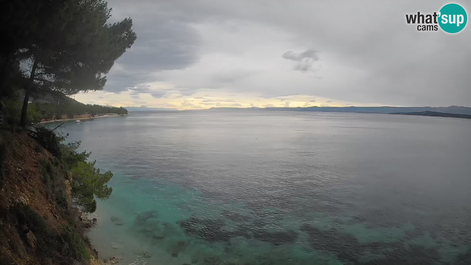 Webcam Potočine Beach Bol – Live View of Borak Beach, Brač Island