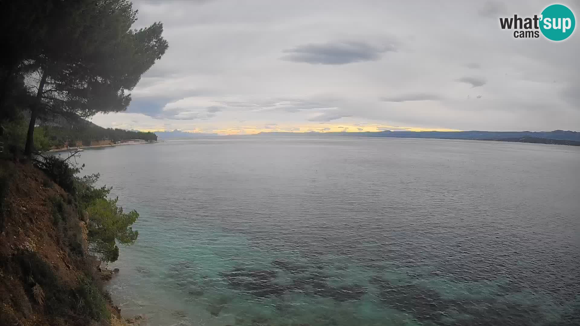 Webcam plage Potočine Bol – Vue en direct sur Borak Beach, île de Brač