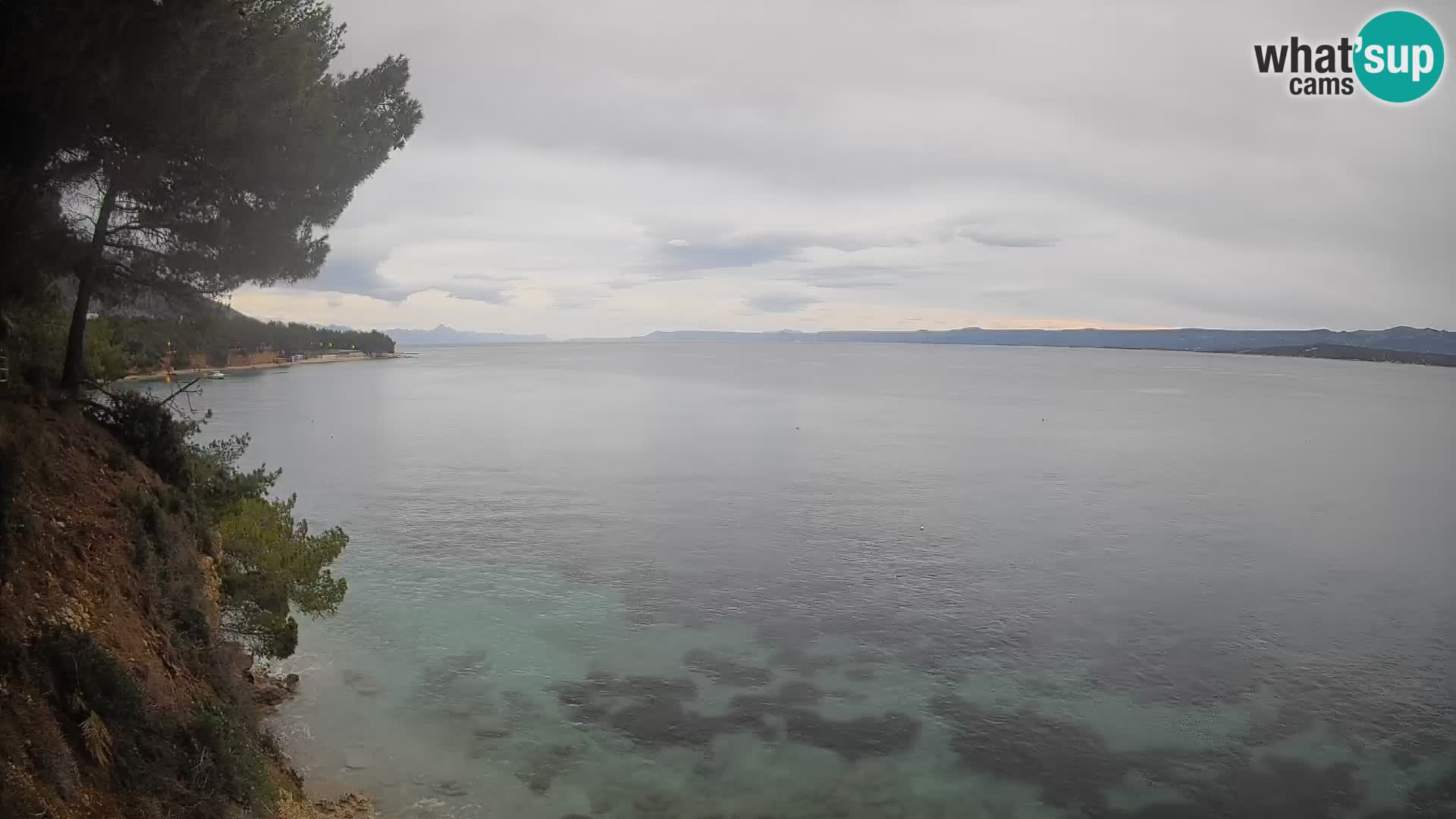 Webcam Strand Potočine Bol – Liveblick auf Borak Beach, Insel Brač