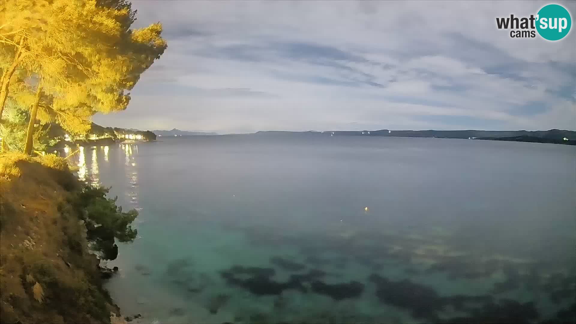 Webcam Potočine Beach Bol – Live View of Borak Beach, Brač Island