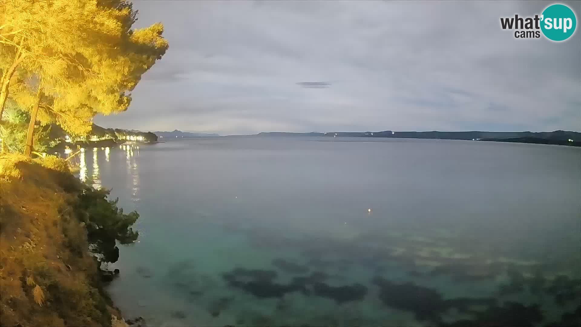 Webcam Potočine Beach Bol – Live View of Borak Beach, Brač Island