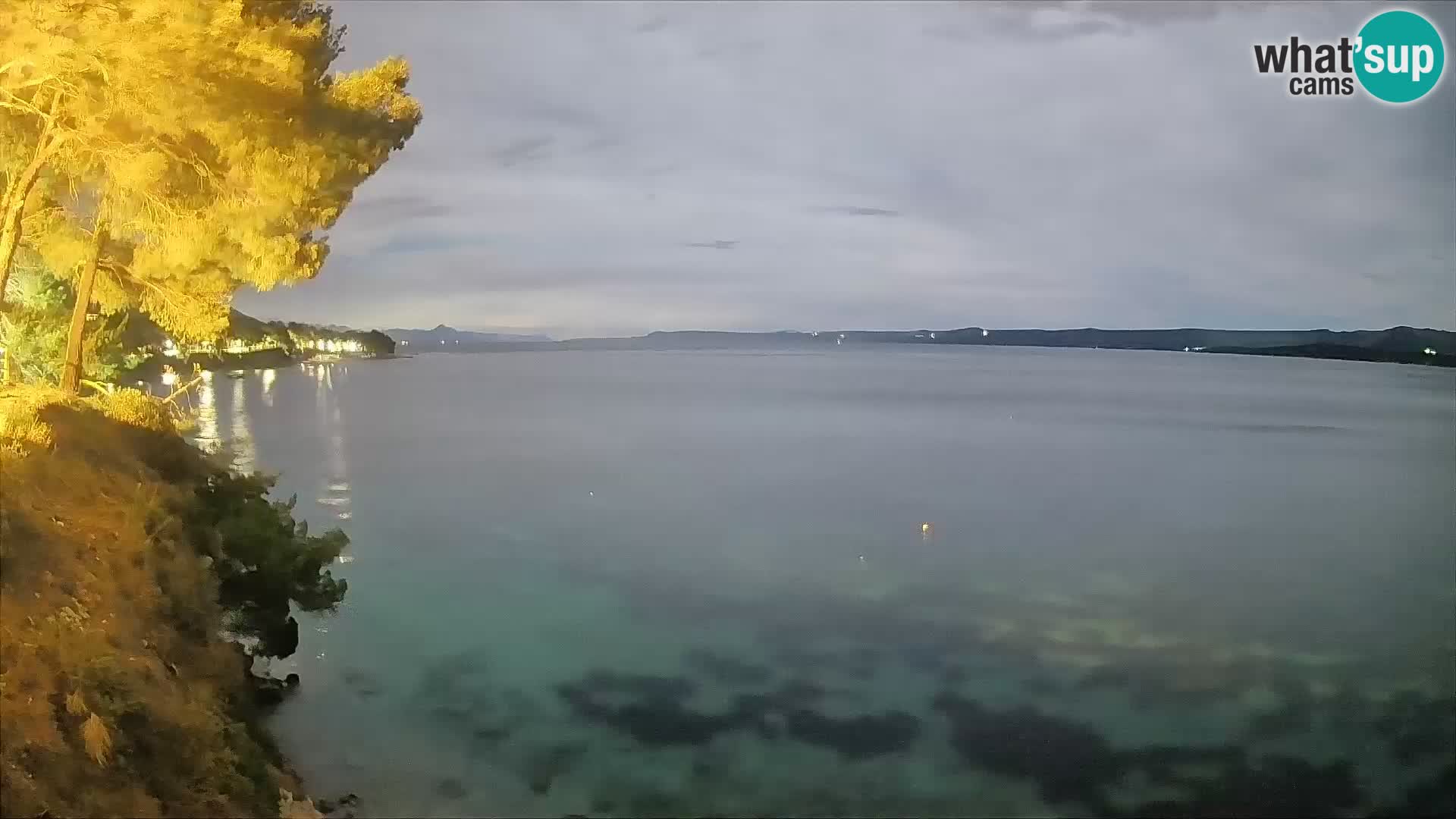 Webcam Playa Potočine Bol – Vista en vivo de Borak Beach, Isla de Brač