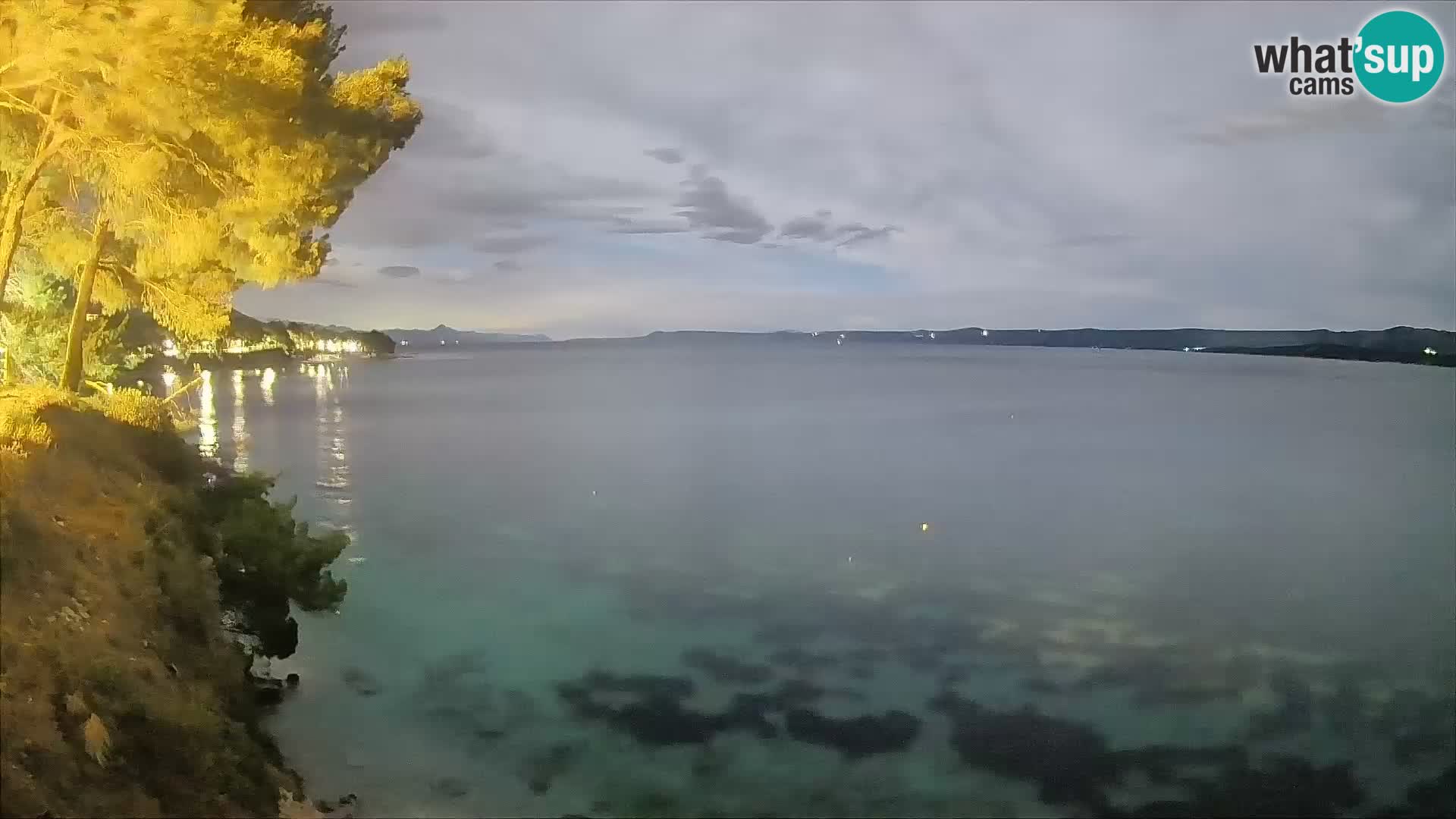Webcam Potočine Beach Bol – Live View of Borak Beach, Brač Island