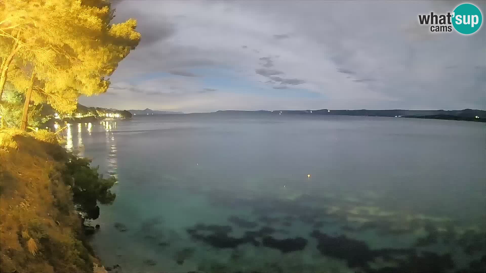 Webcam Playa Potočine Bol – Vista en vivo de Borak Beach, Isla de Brač